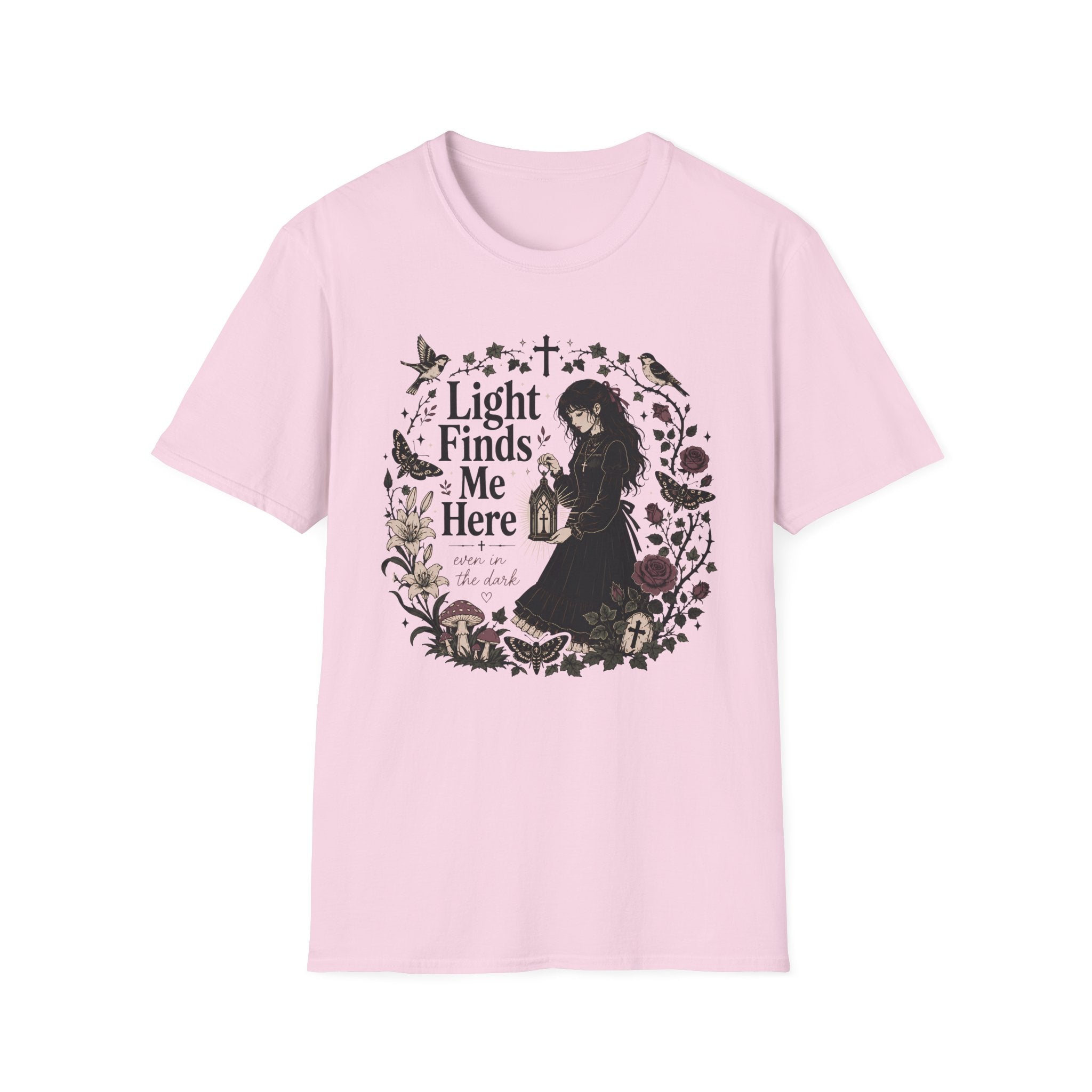 Light Finds Me Here T-Shirt