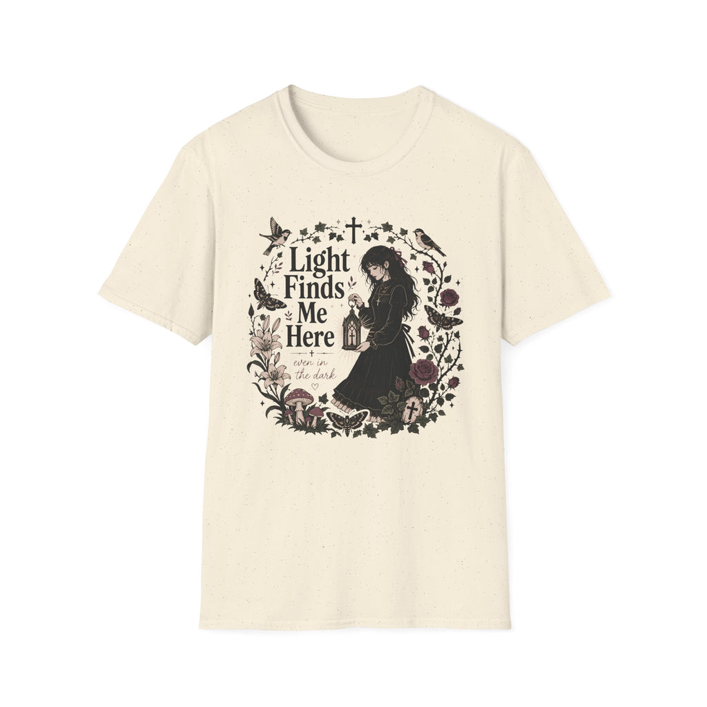 Light Finds Me Here T-Shirt