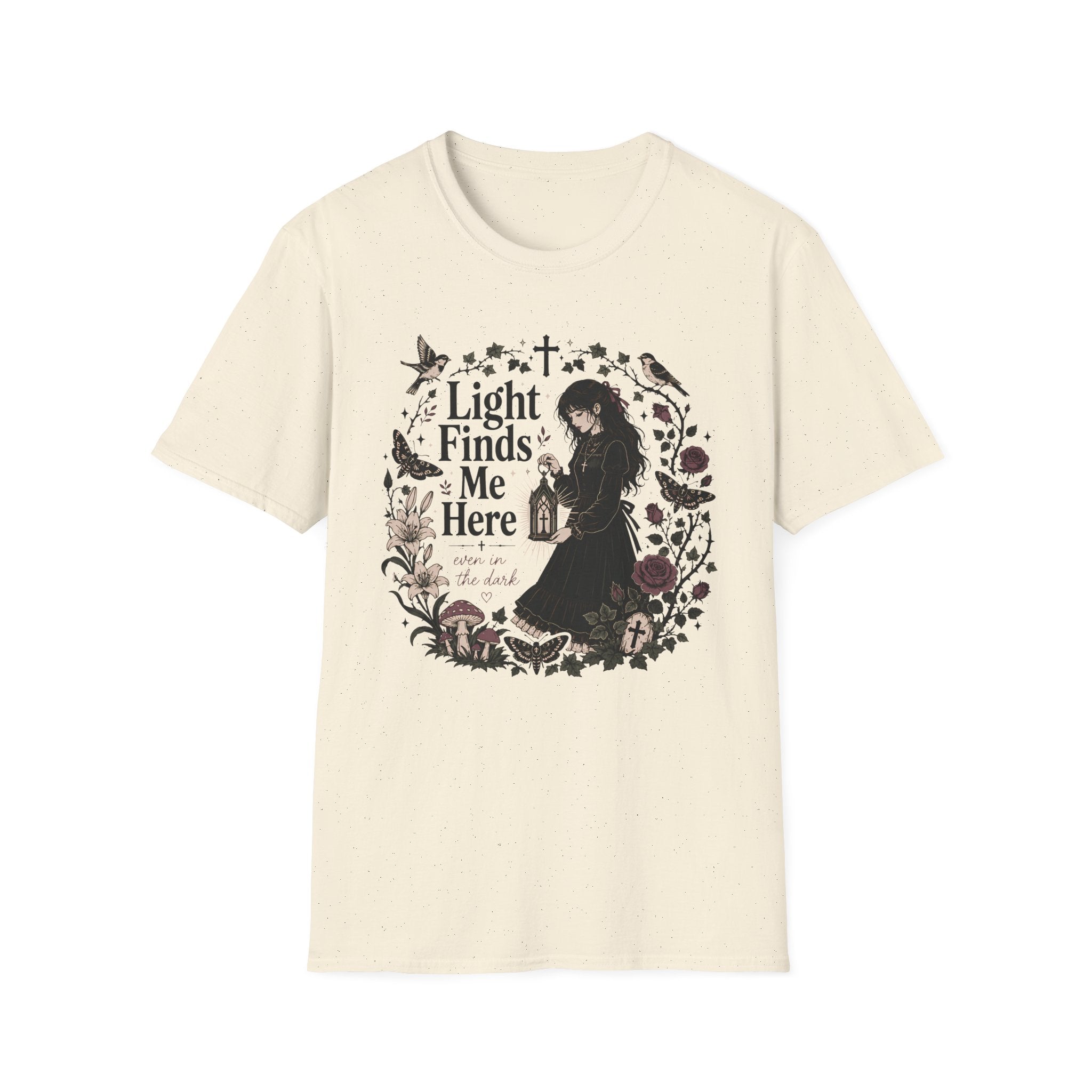 Light Finds Me Here T-Shirt