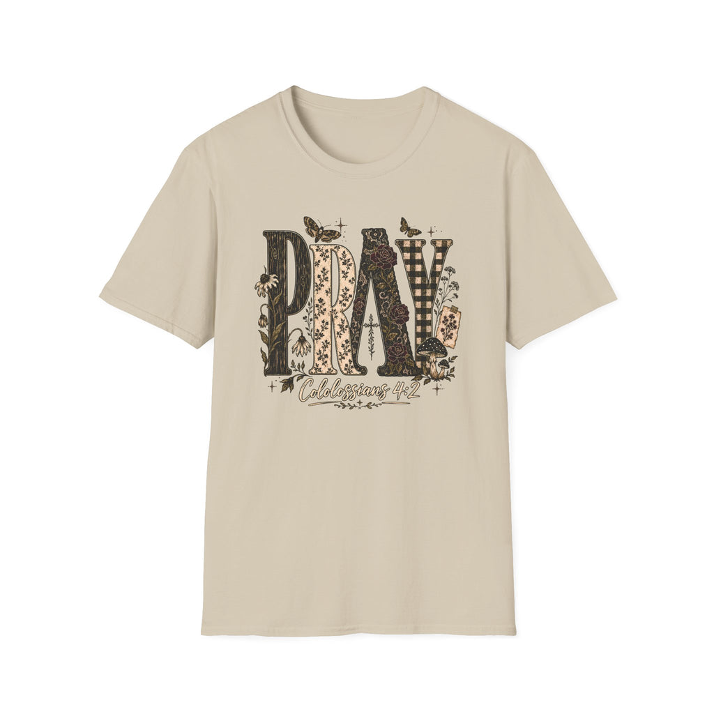 Pray Texture T-Shirt