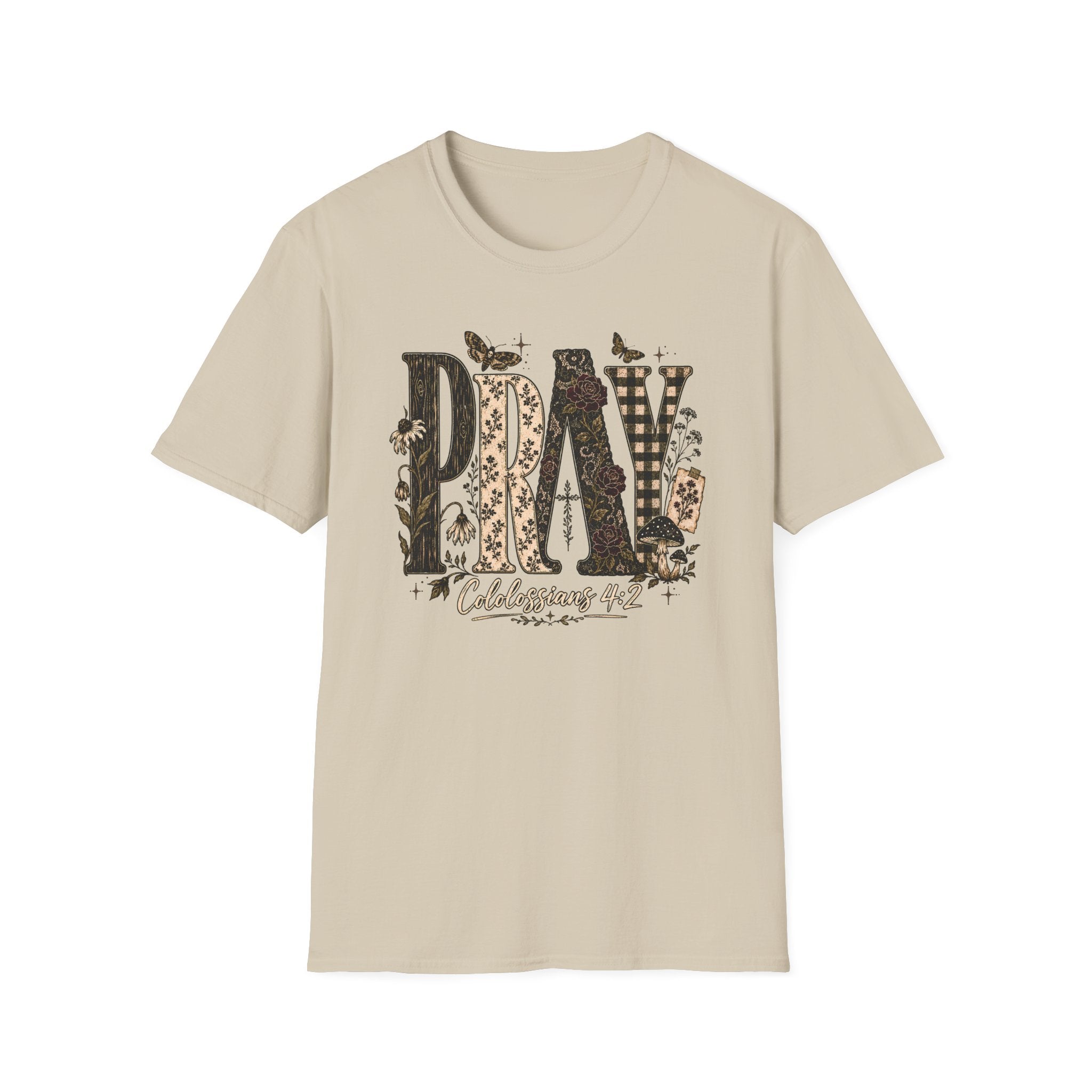 Pray Texture T-Shirt
