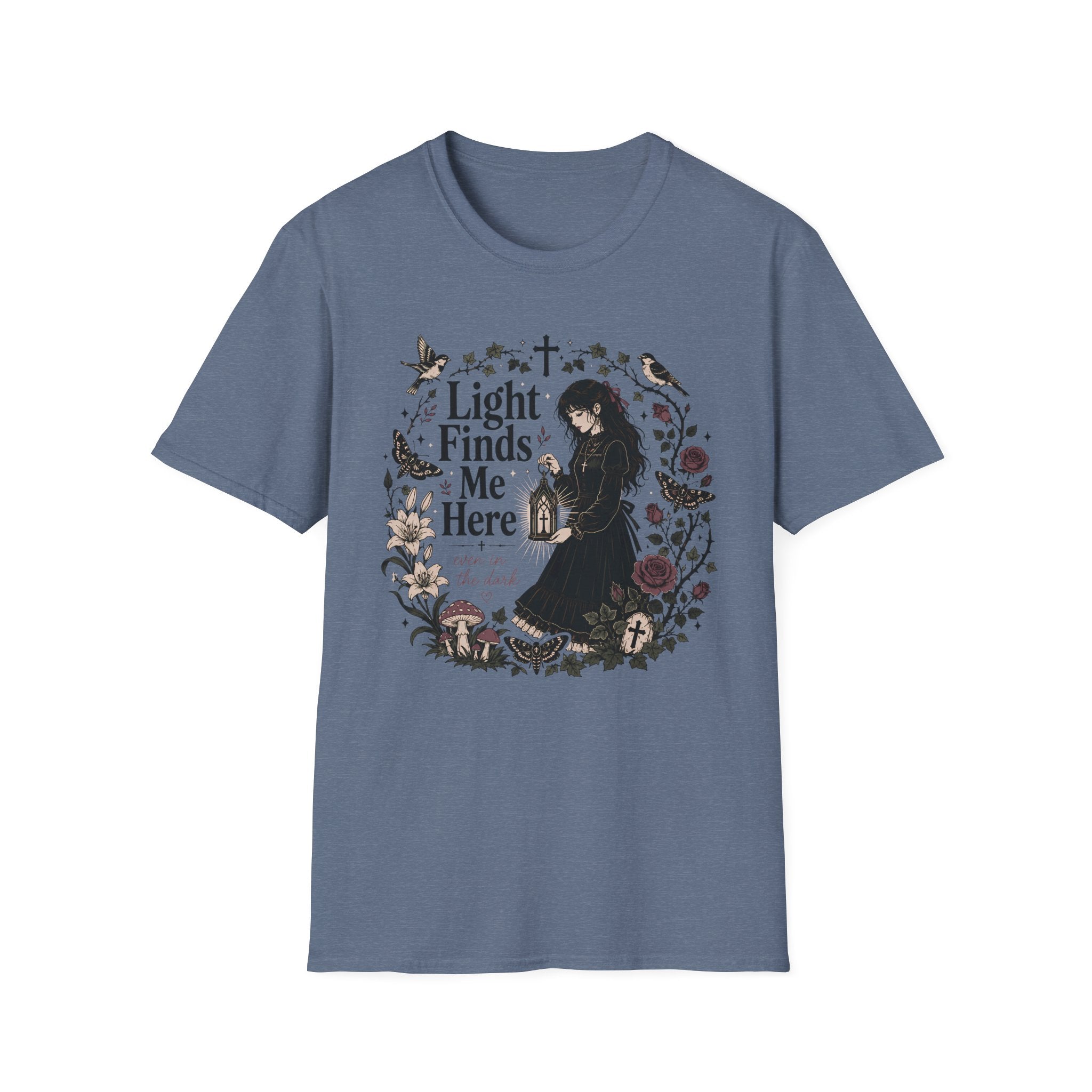 Light Finds Me Here T-Shirt