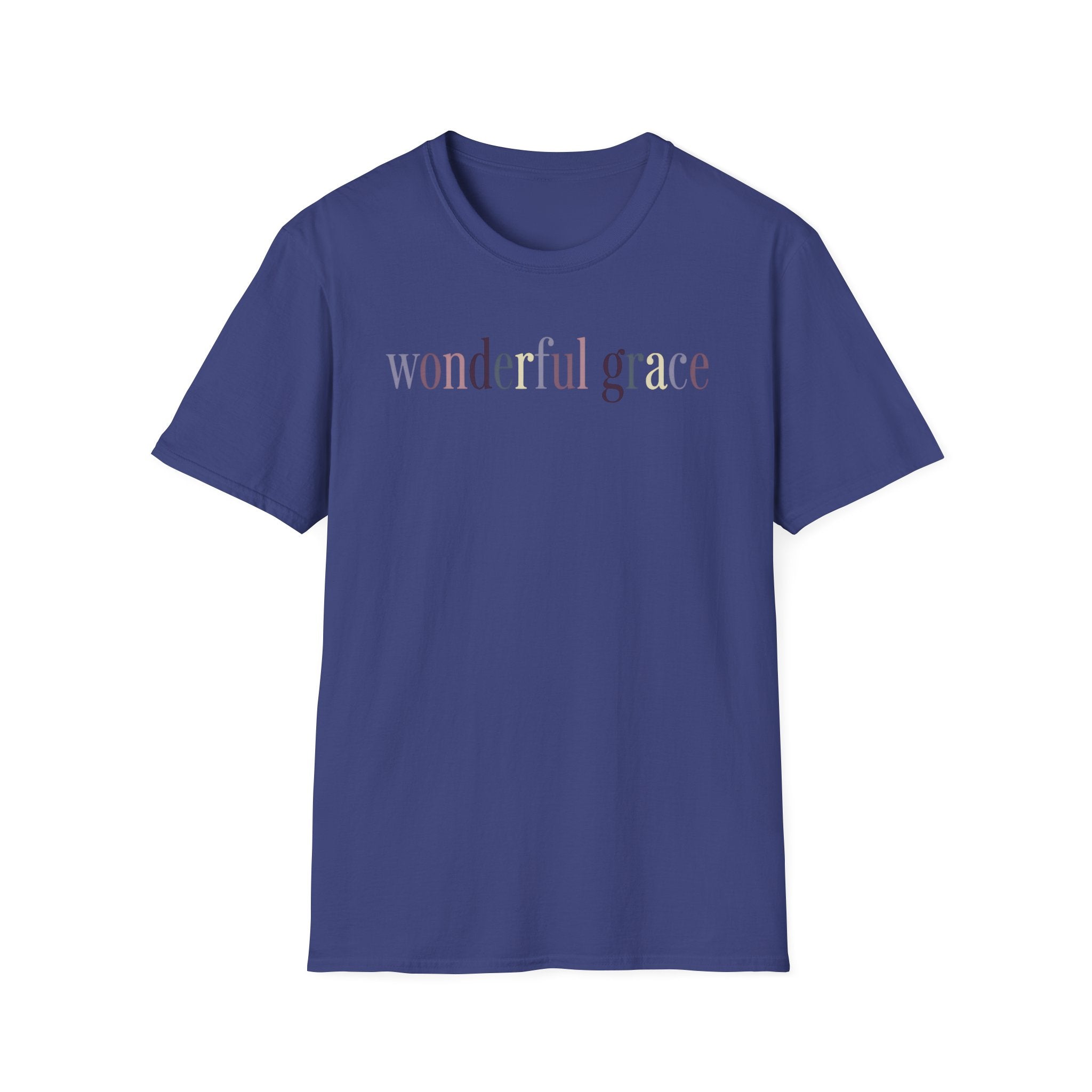 Wonderful Grace Text T-Shirt