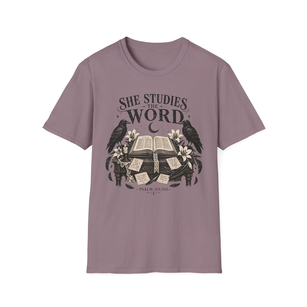 She Studies The Word T-Shirt