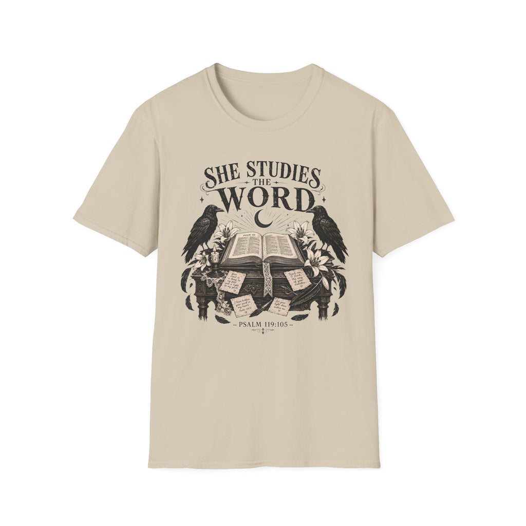 She Studies The Word T-Shirt