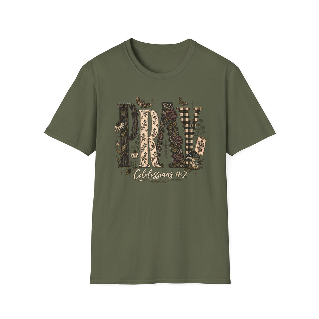 Pray Texture T-Shirt