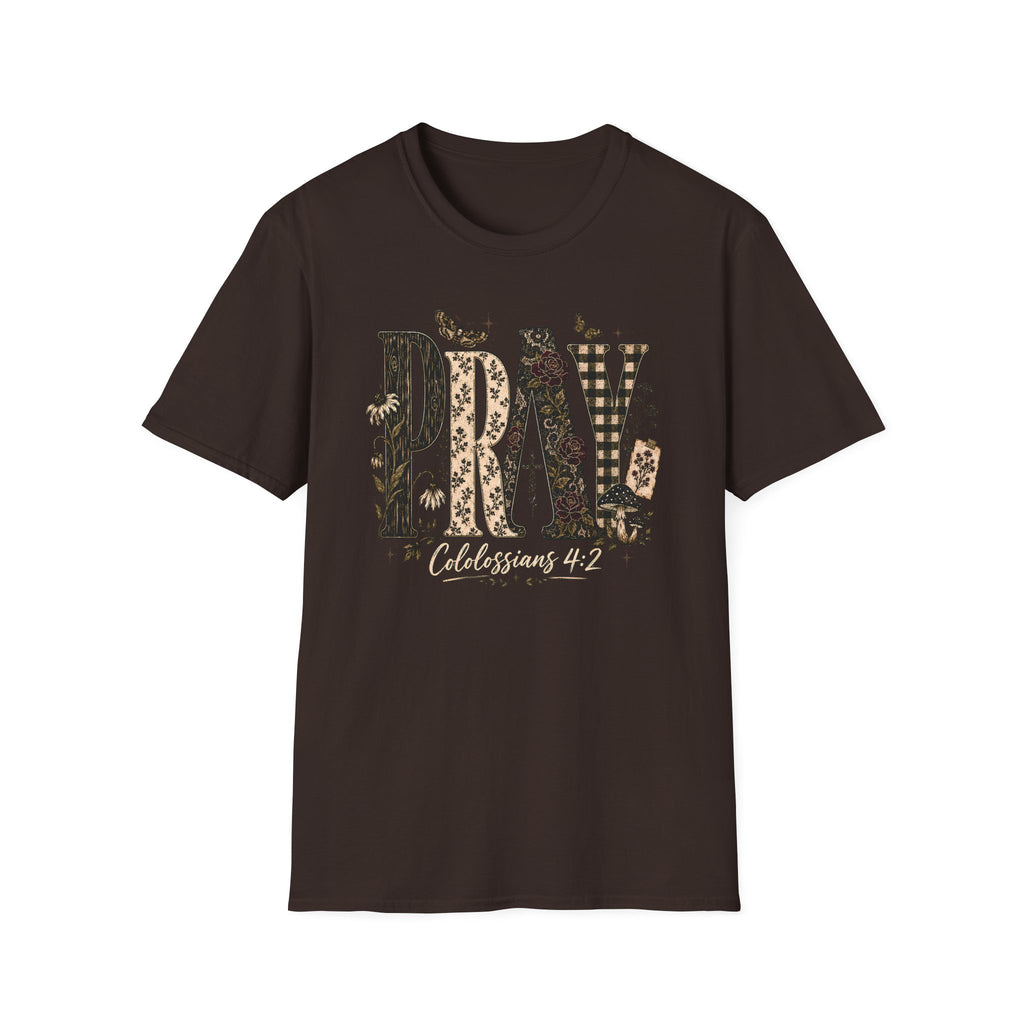 Pray Texture T-Shirt