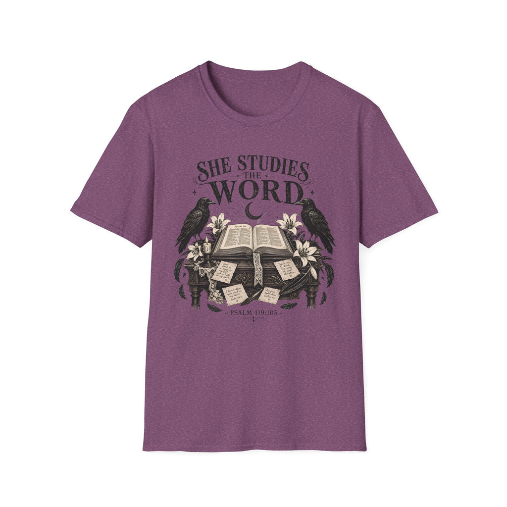 She Studies The Word T-Shirt