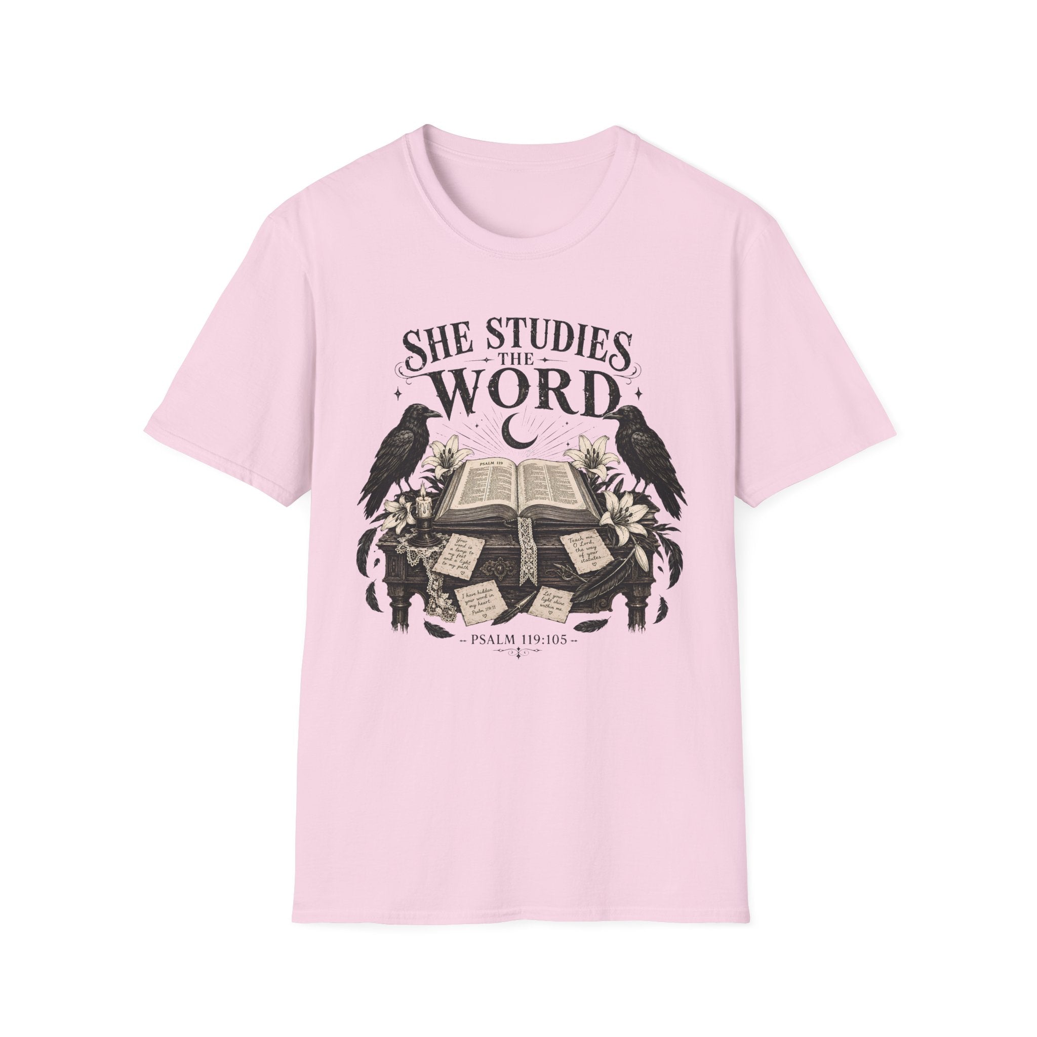 She Studies The Word T-Shirt