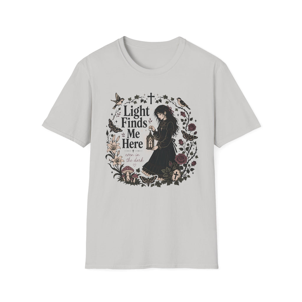 Light Finds Me Here T-Shirt