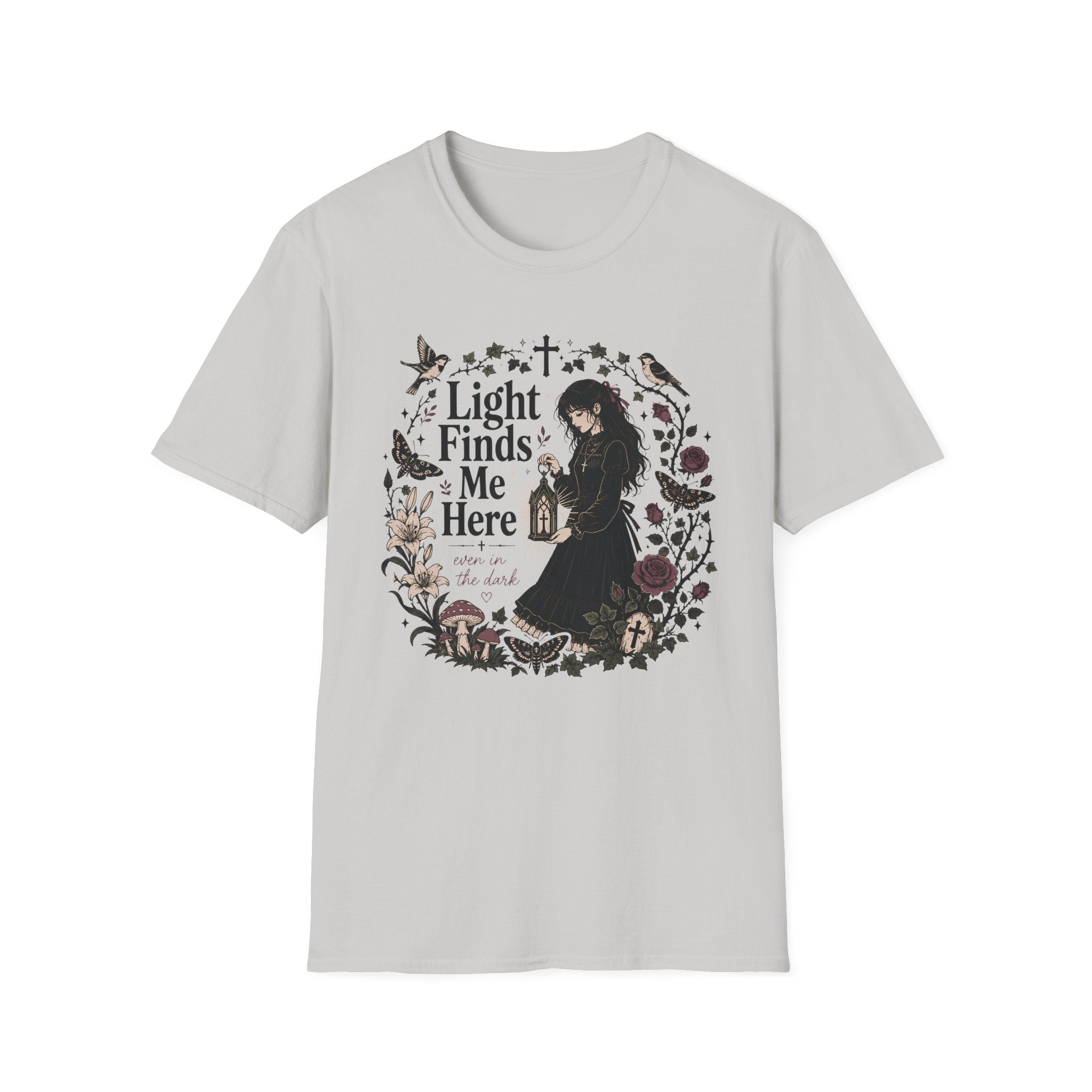 Light Finds Me Here T-Shirt