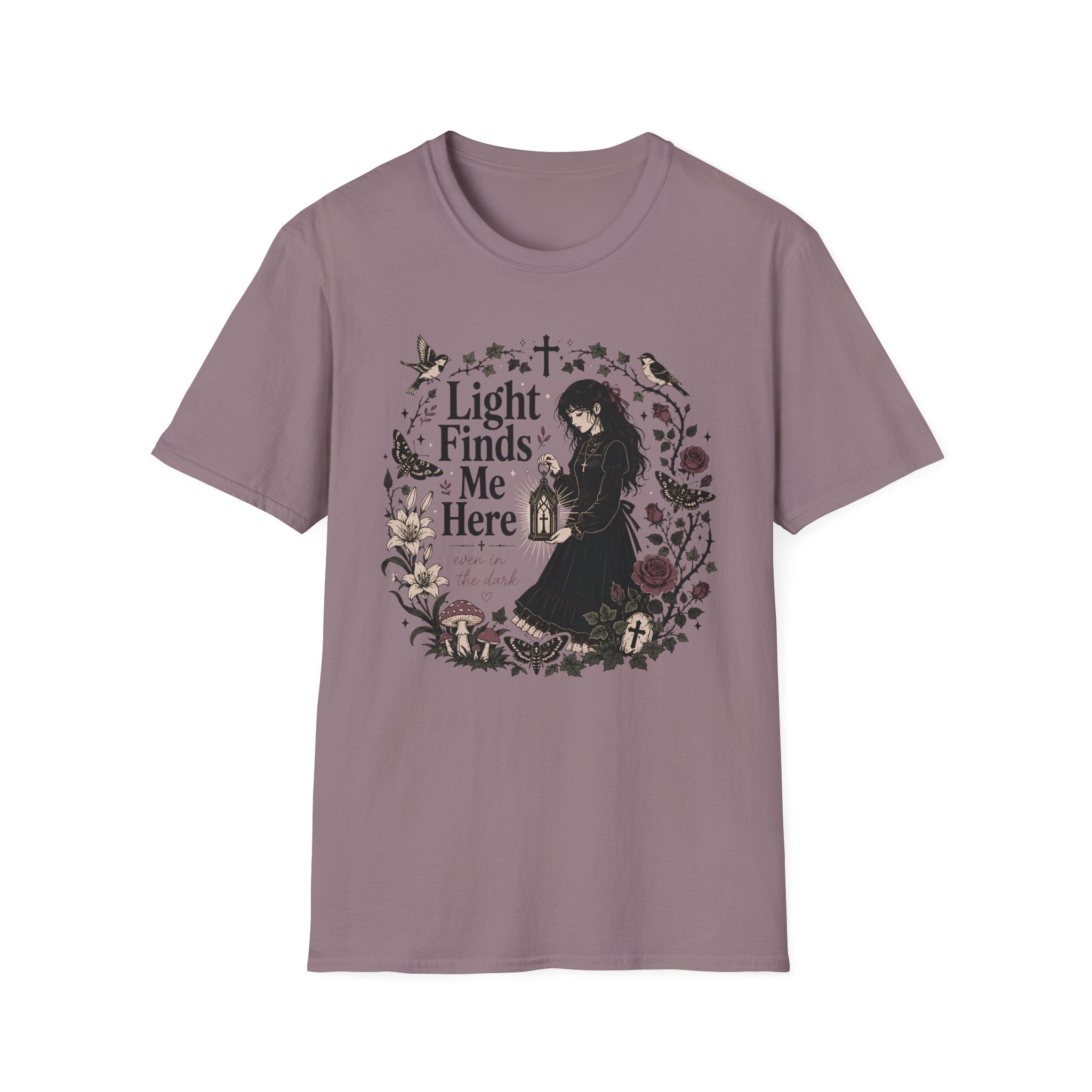 Light Finds Me Here T-Shirt
