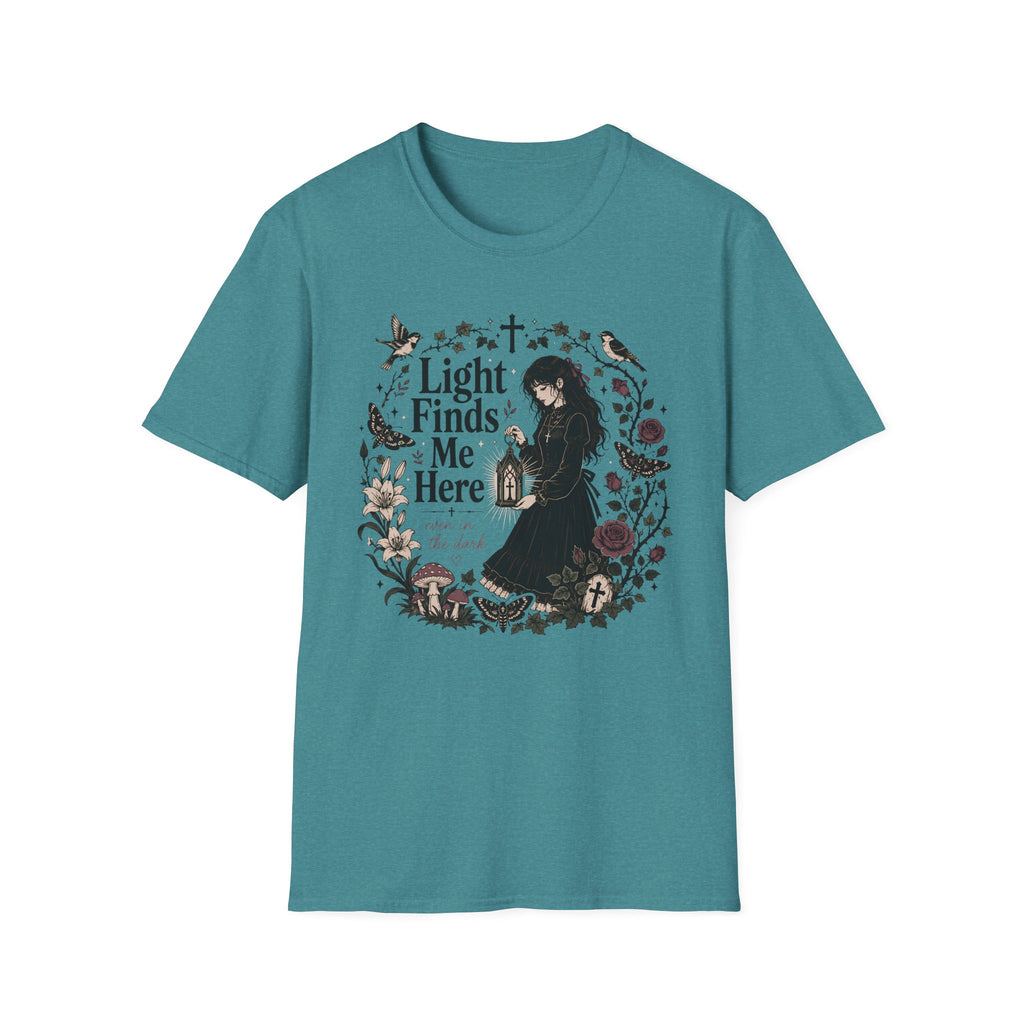 Light Finds Me Here T-Shirt