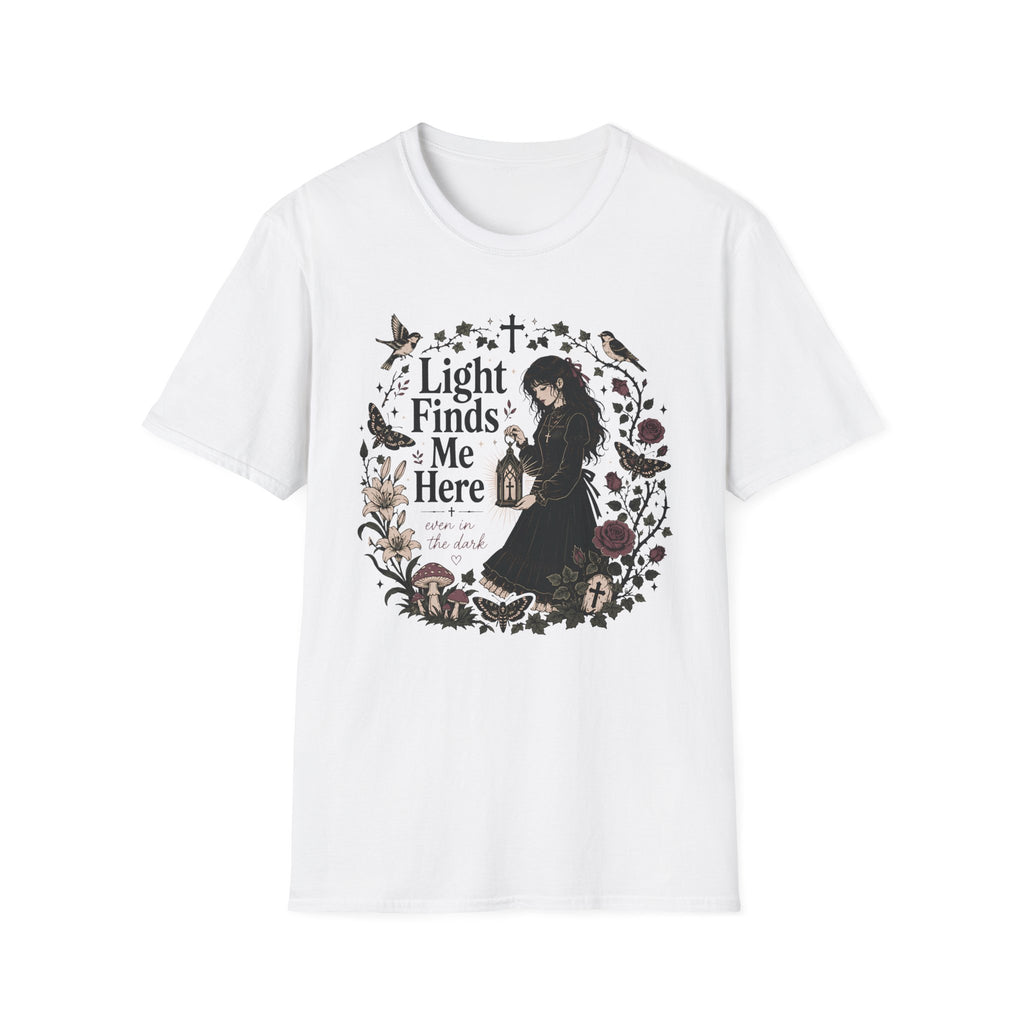 Light Finds Me Here T-Shirt