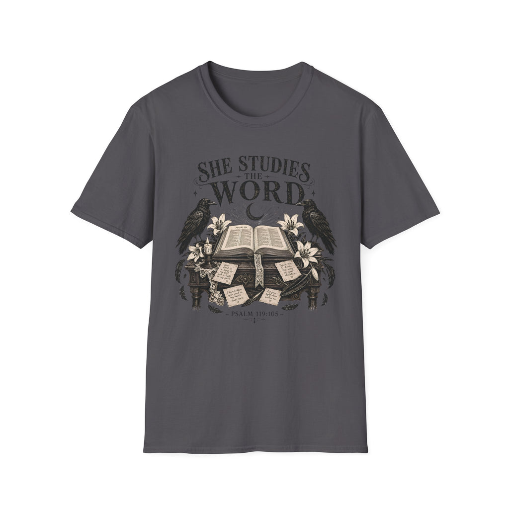 She Studies The Word T-Shirt