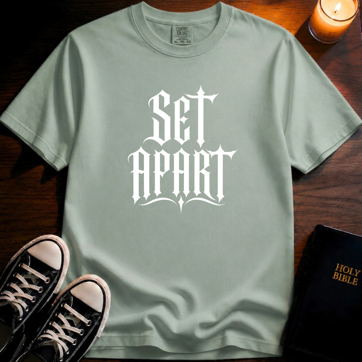 Set Apart Text T-Shirt