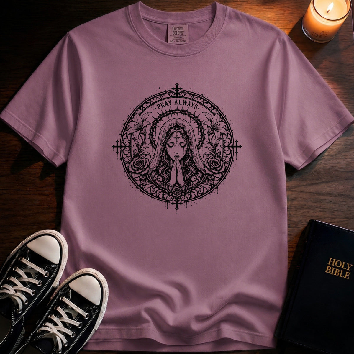 Pray Always Emblem T-Shirt