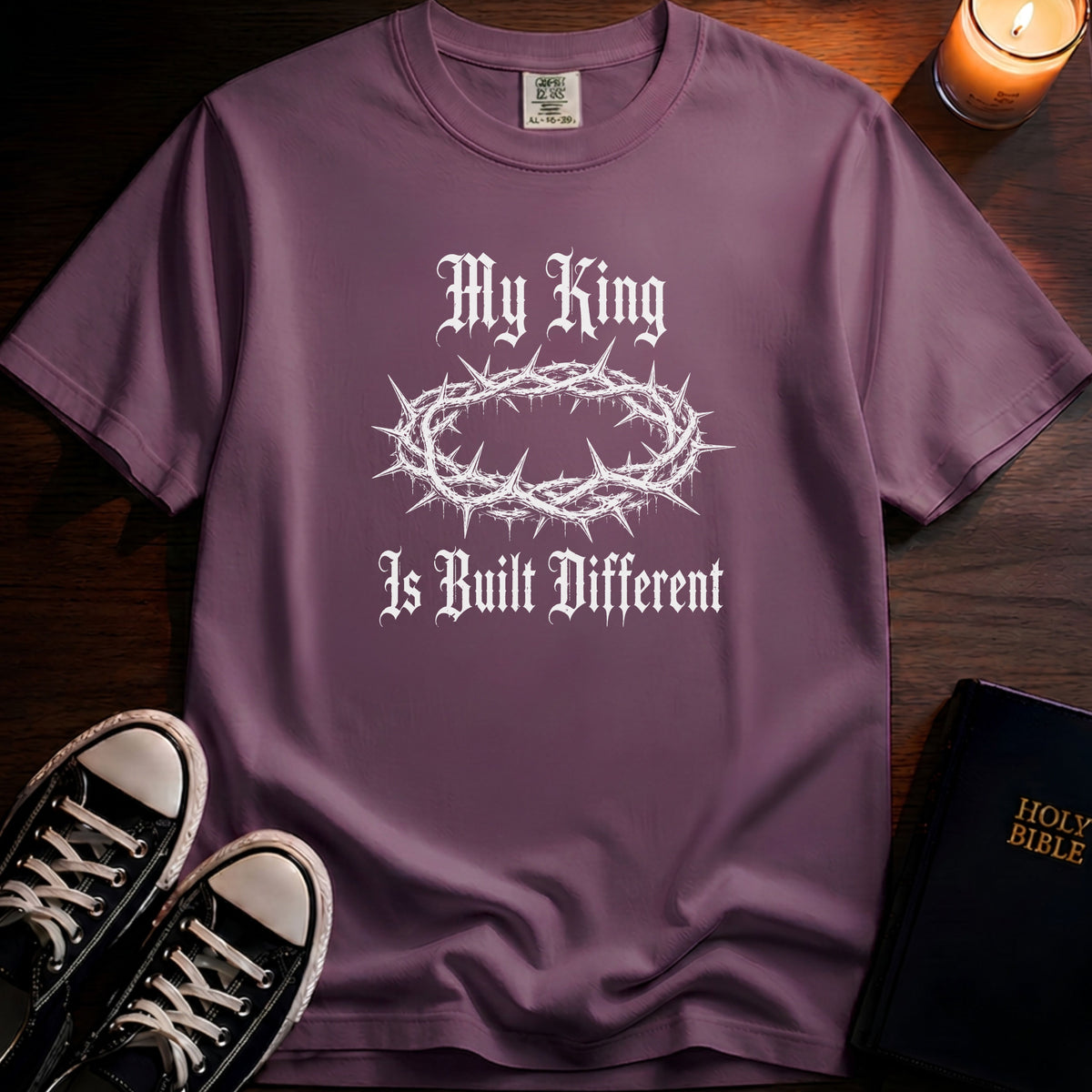 My King Is Built Different T-Shirt