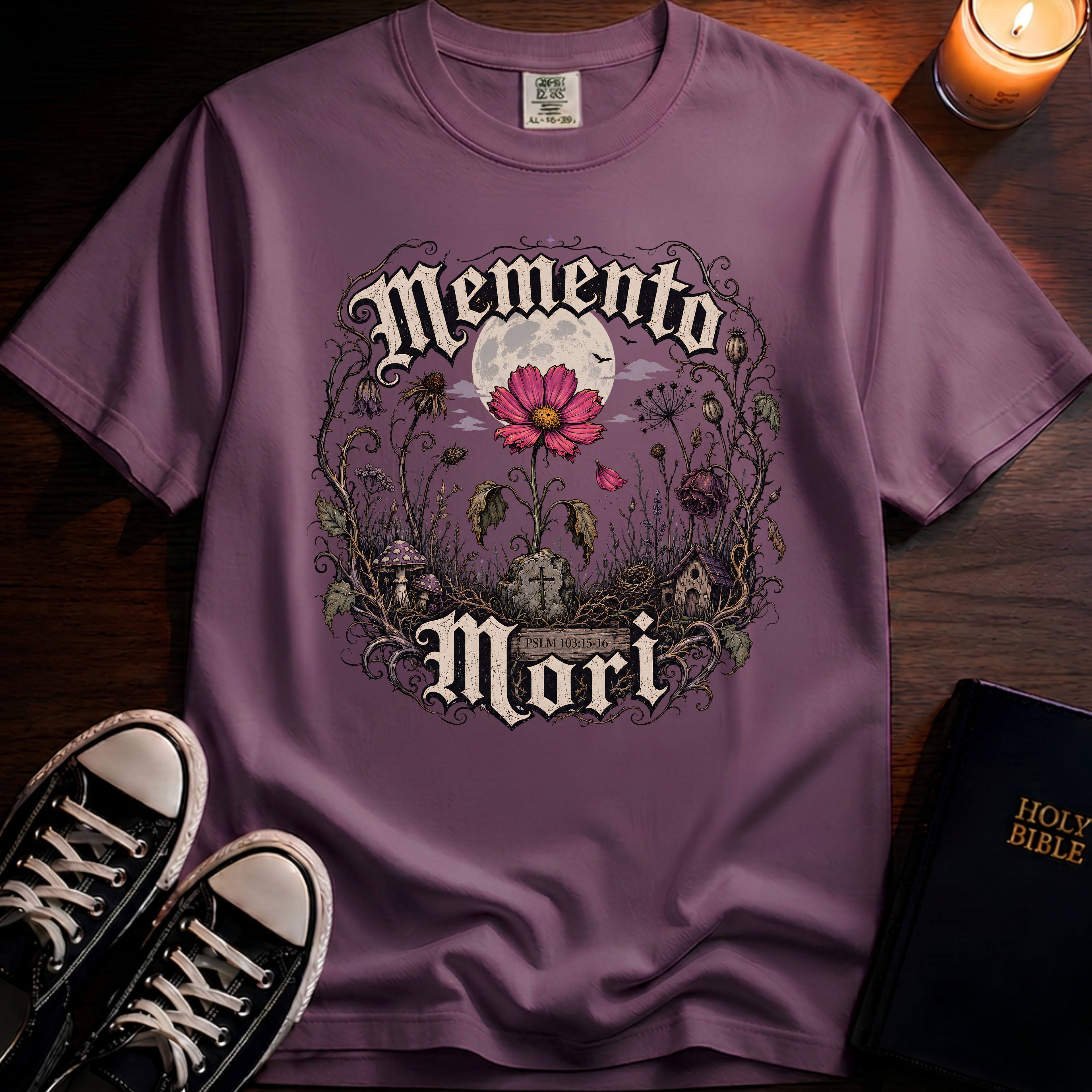 Memento Mori Flower T-Shirt