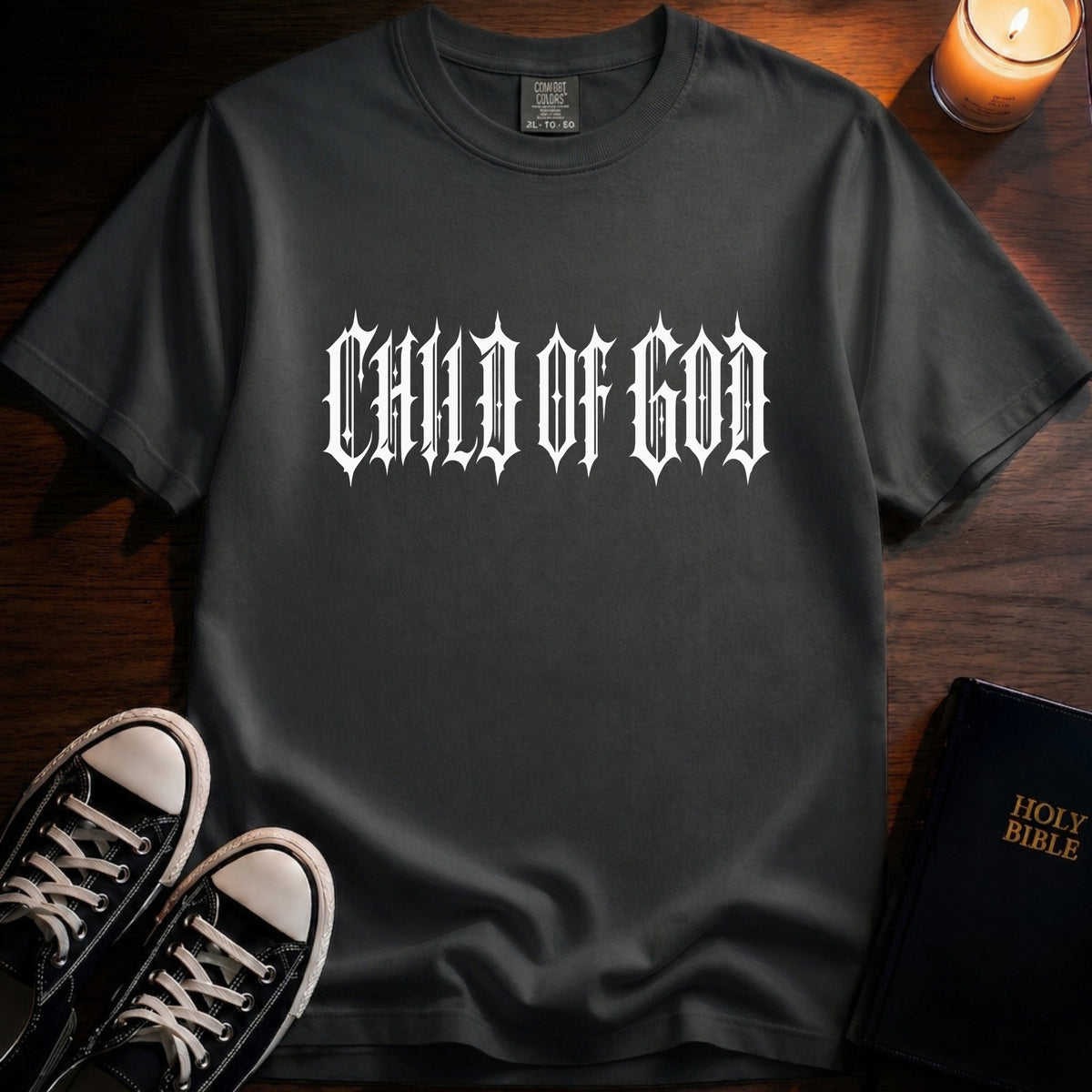 Child Of God Text T-Shirt