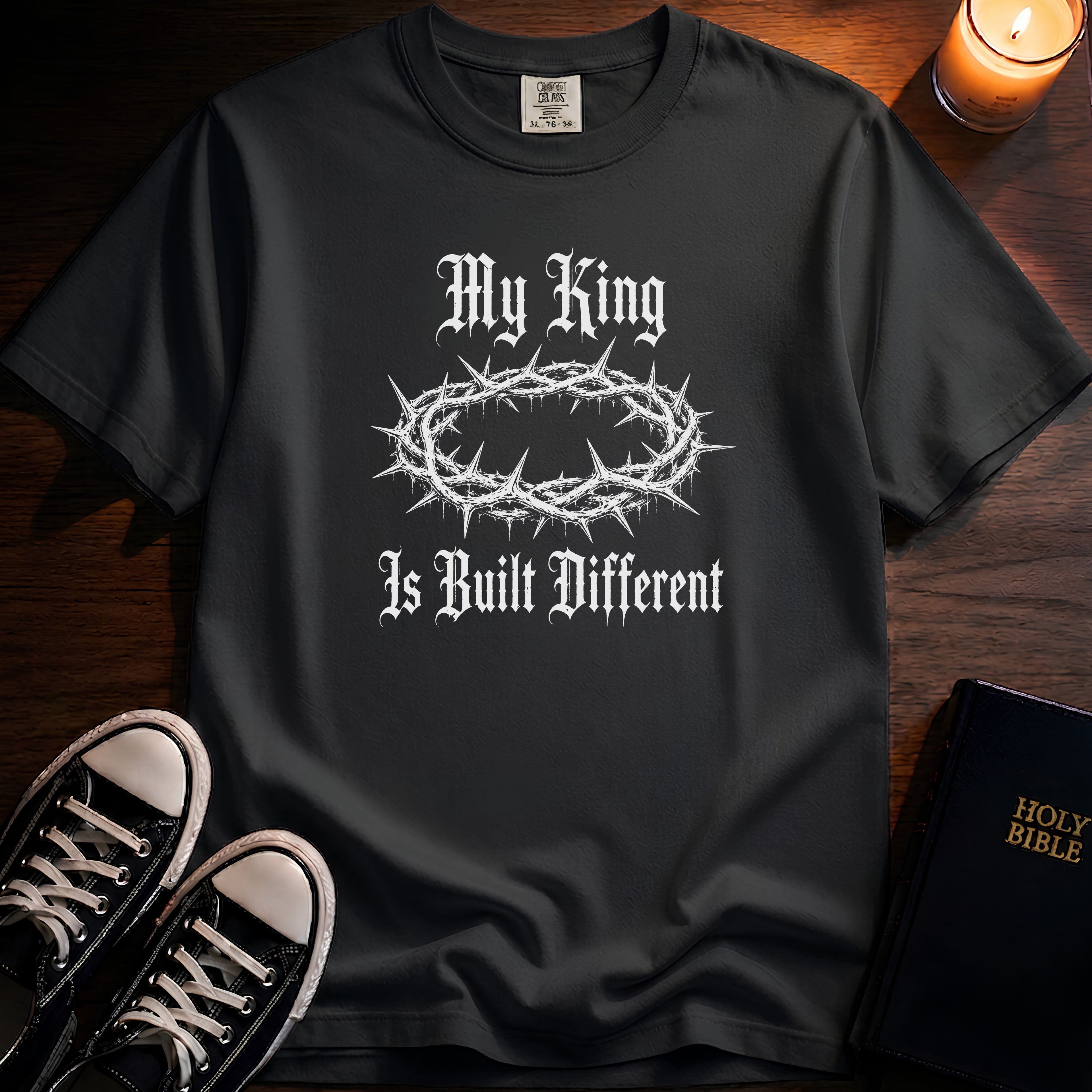 My King Is Built Different T-Shirt