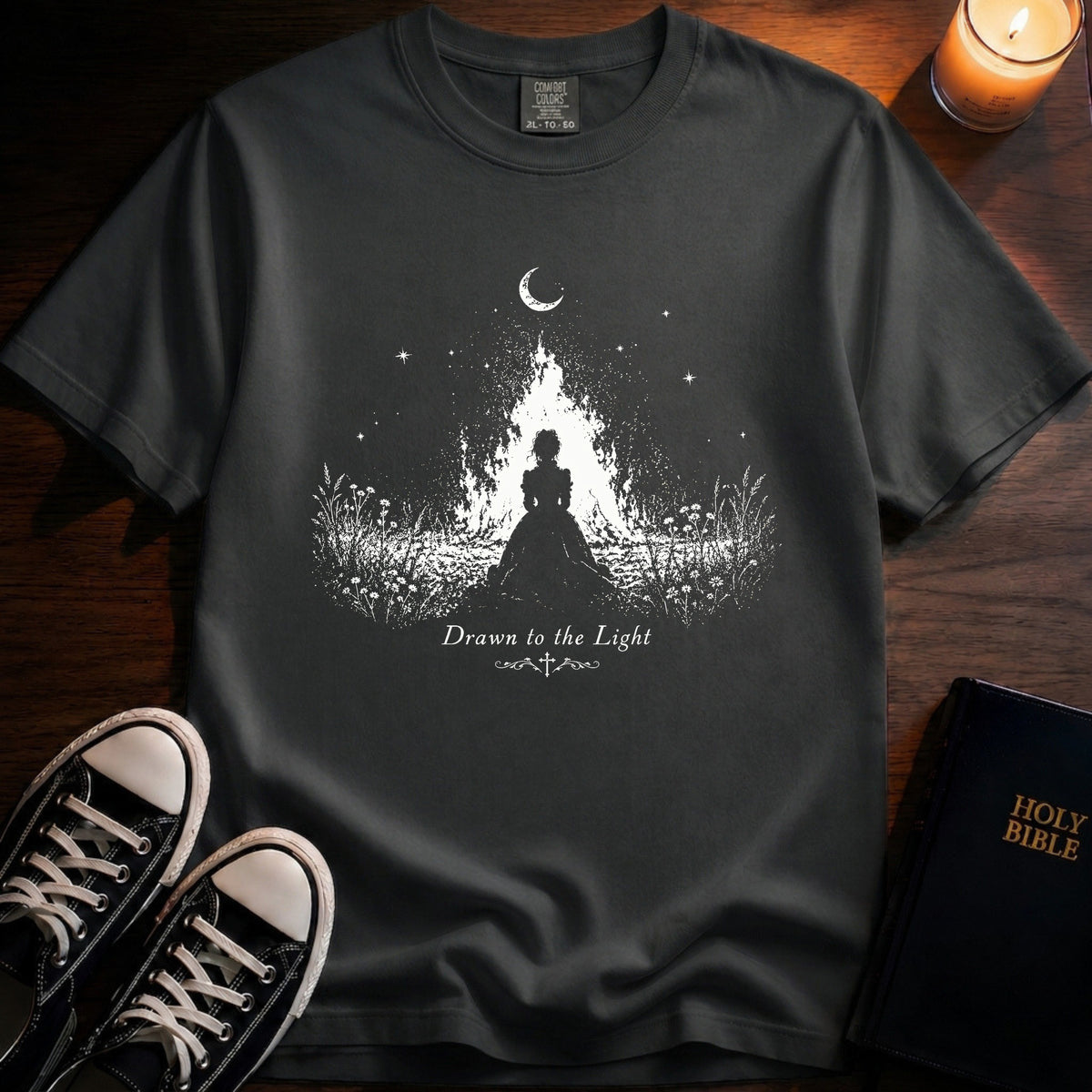 Drawn To The Light Bonfire T-Shirt