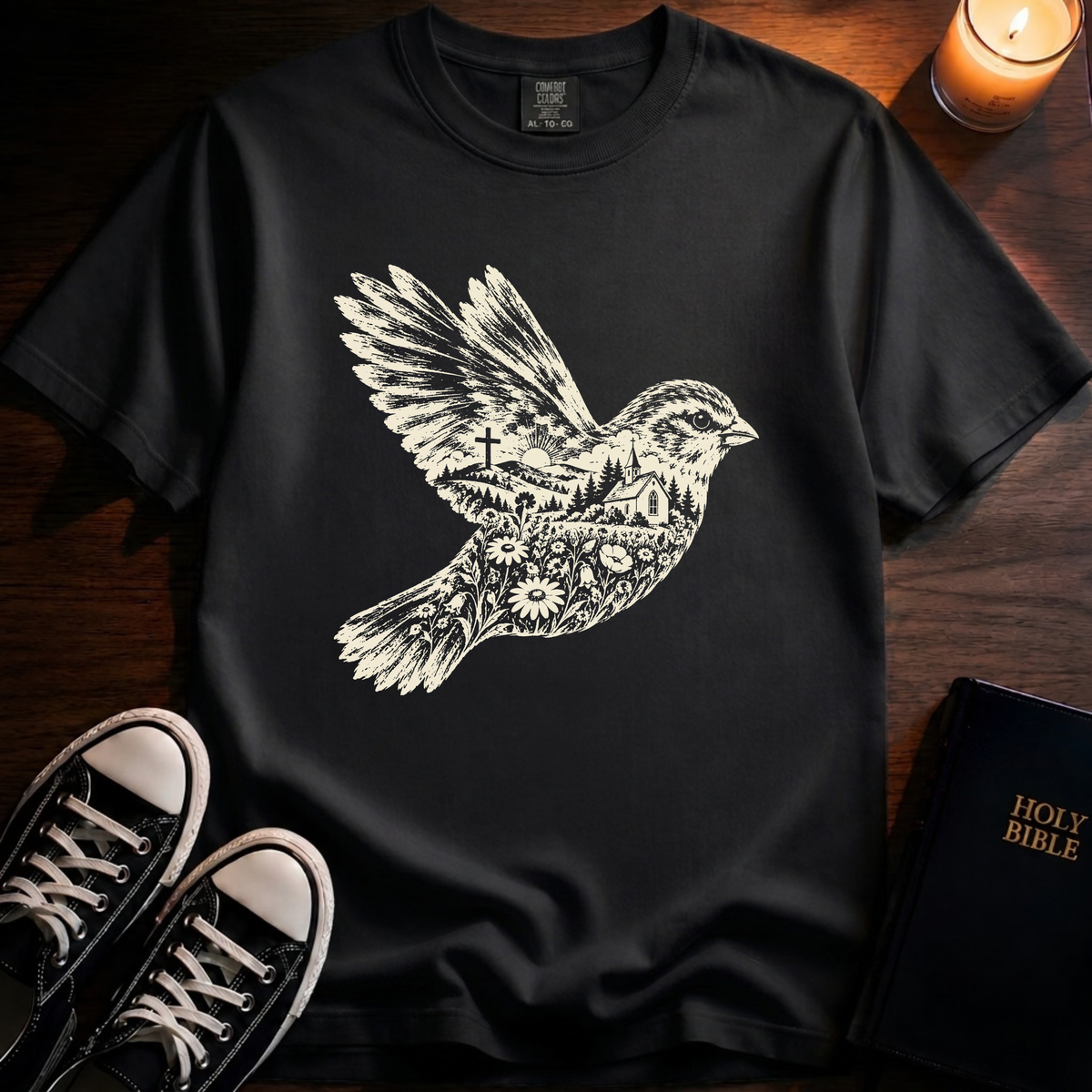 Sparrow Silhouette T-Shirt