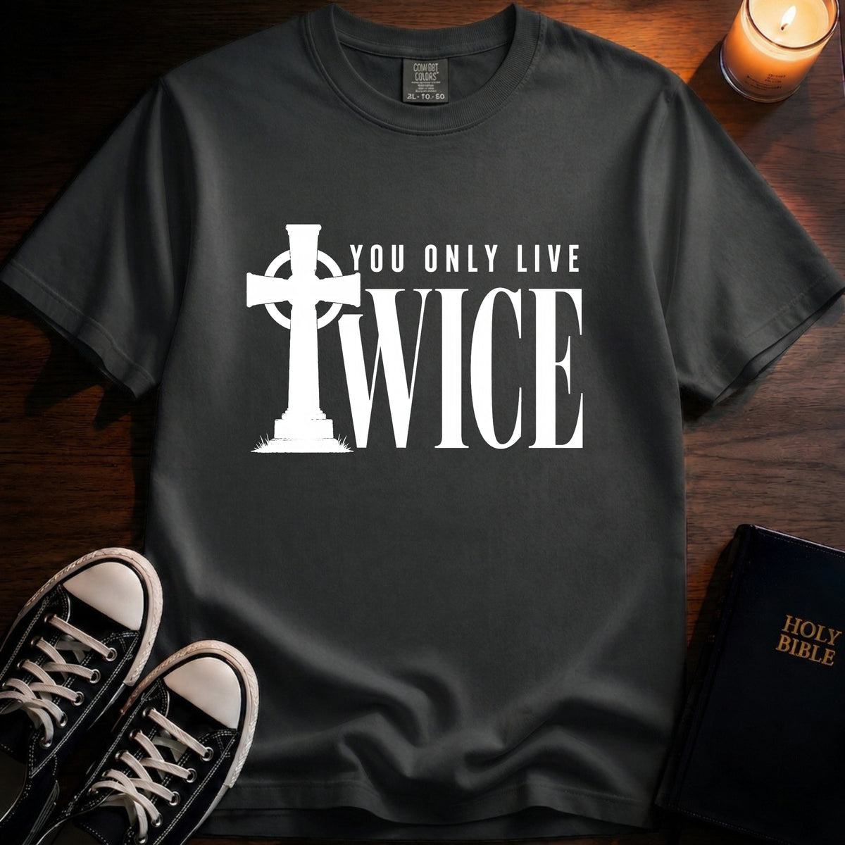 You Only Live Twice Gravestone T-Shirt