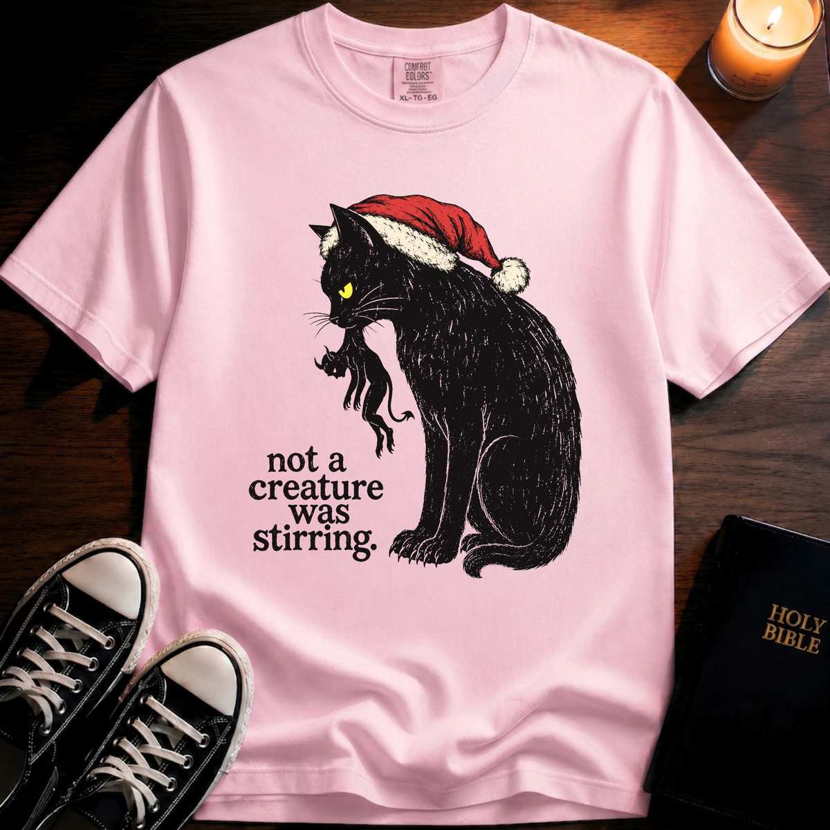 Not A Creature Was Stirring T-Shirt