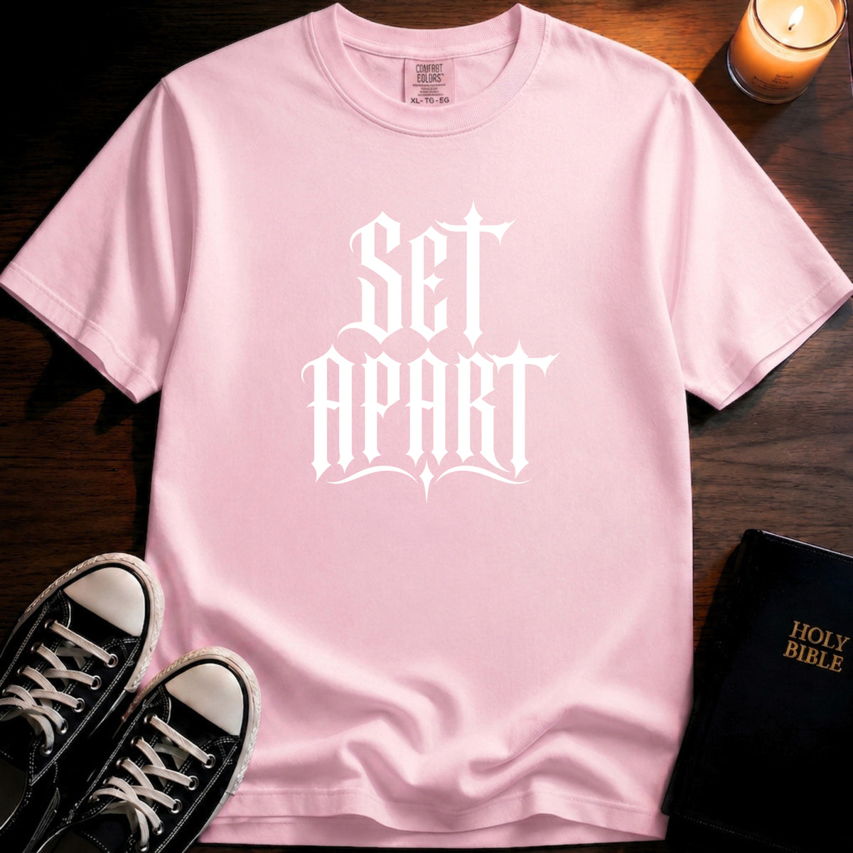 Set Apart Text T-Shirt