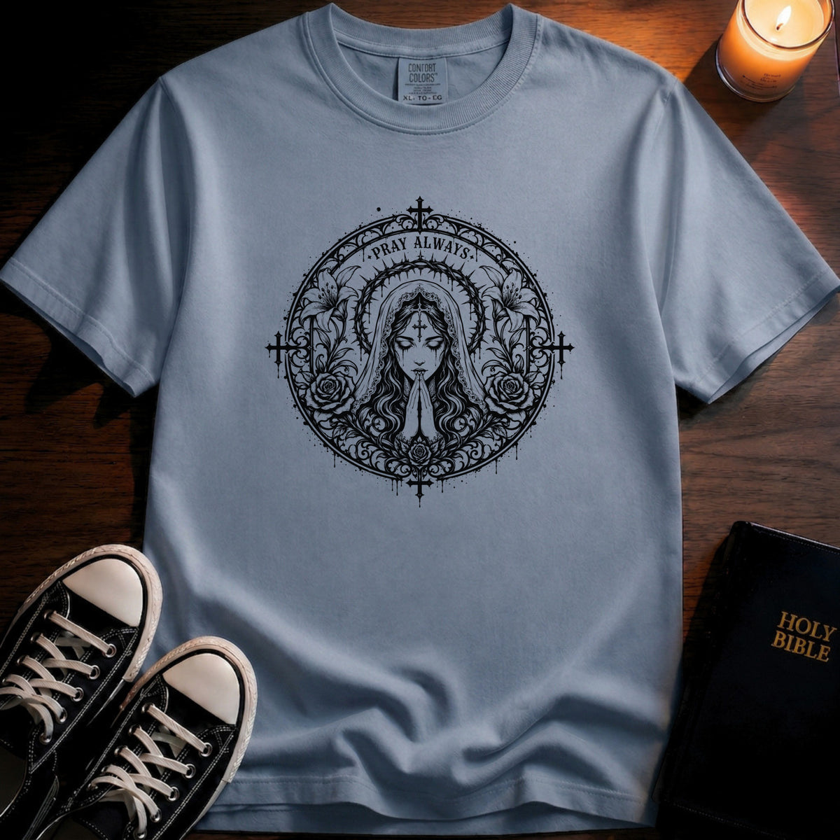 Pray Always Emblem T-Shirt