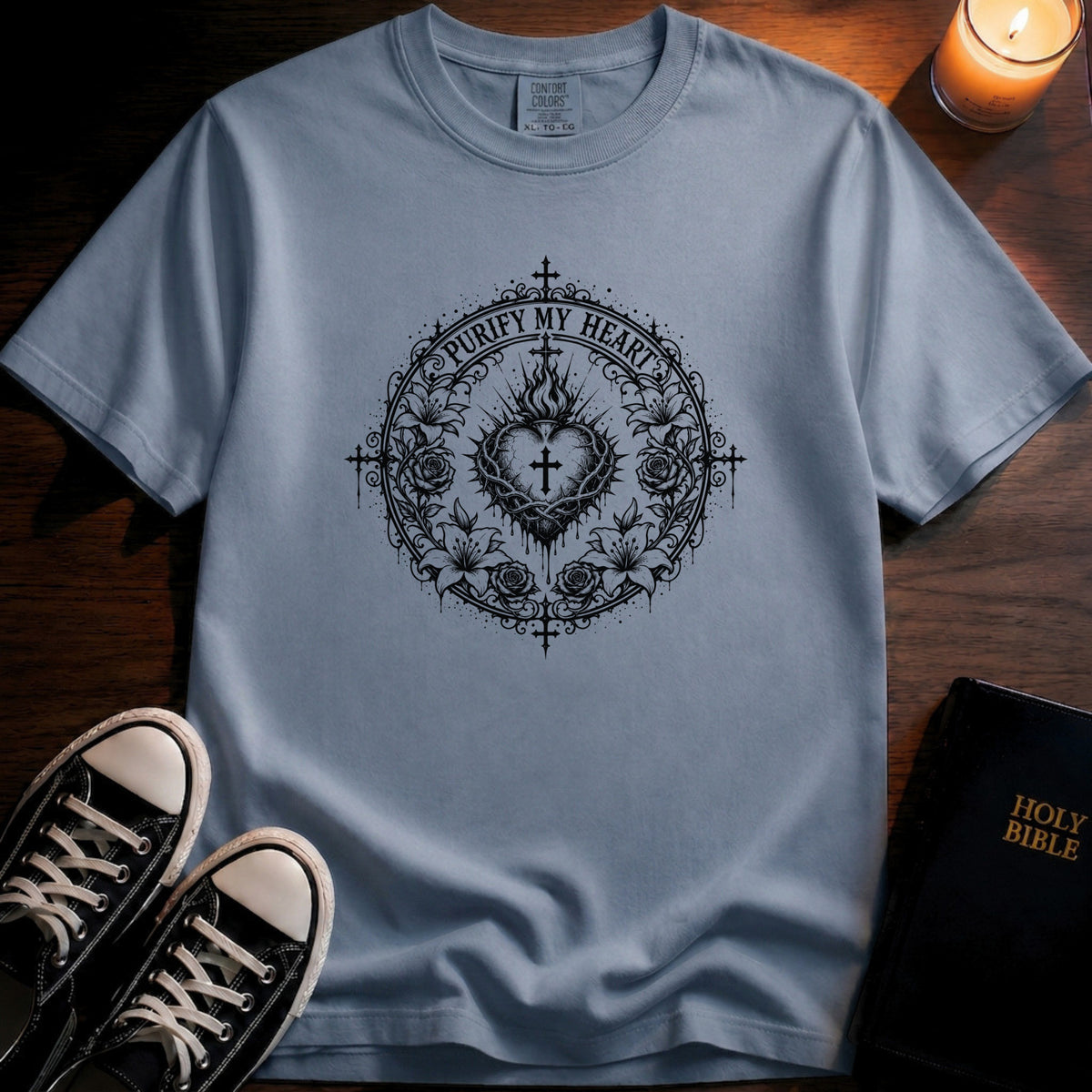 Purify My Heart Emblem T-Shirt