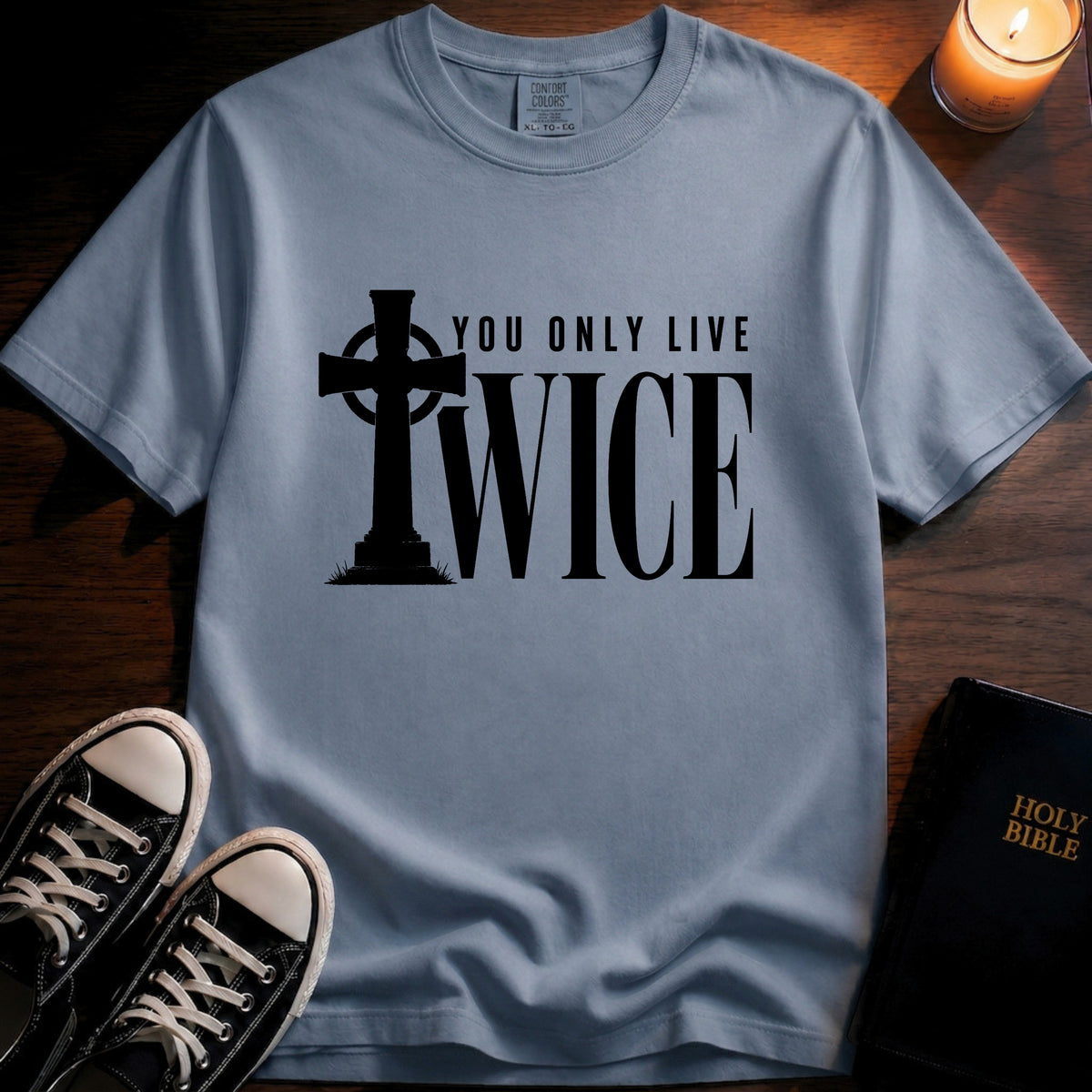 You Only Live Twice Gravestone T-Shirt