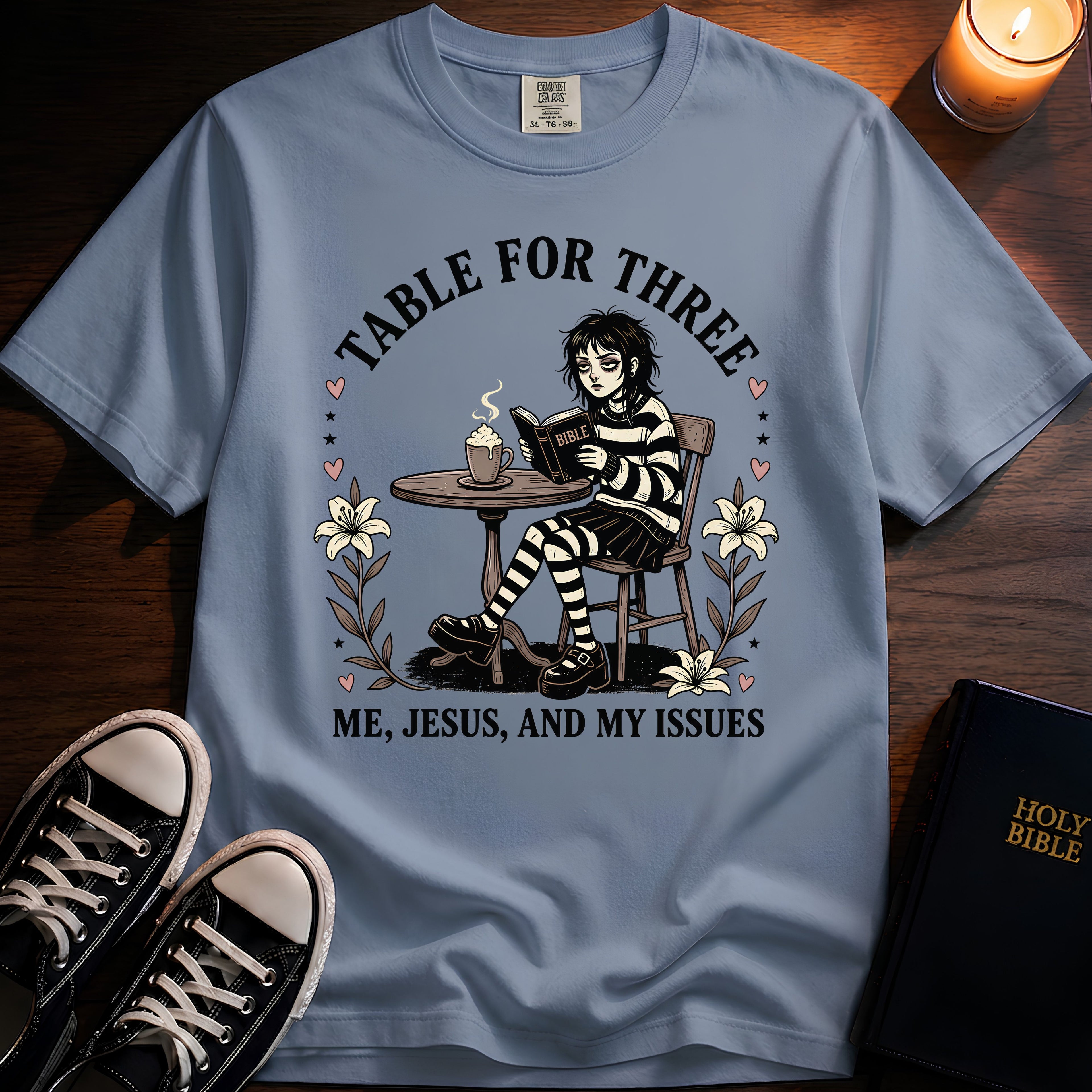 Table For Three T-Shirt