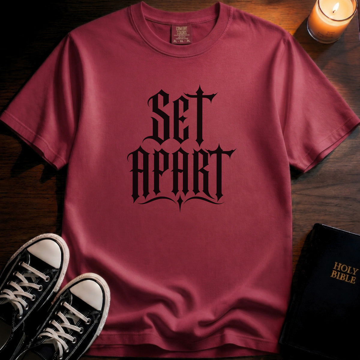 Set Apart Text T-Shirt