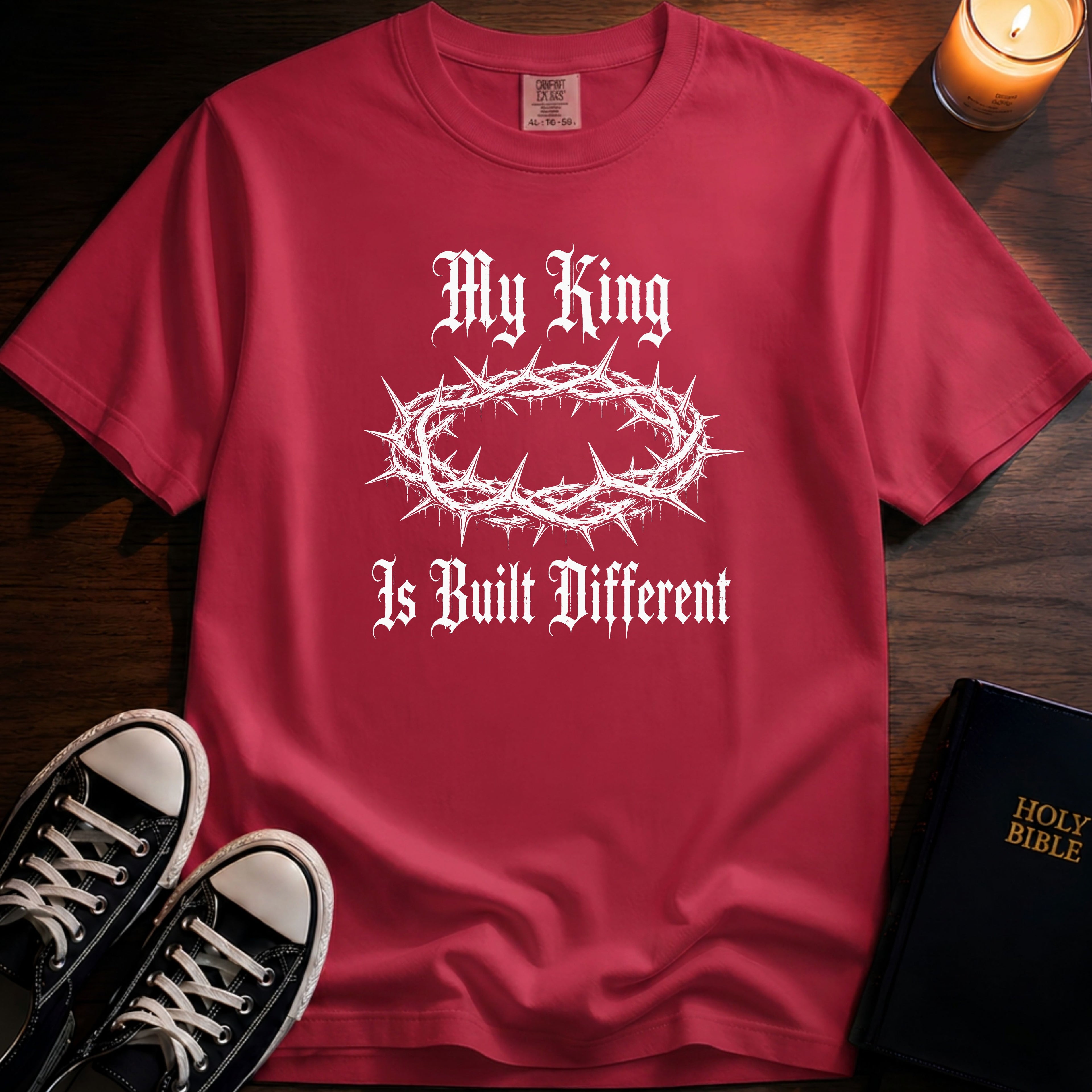 My King Is Built Different T-Shirt