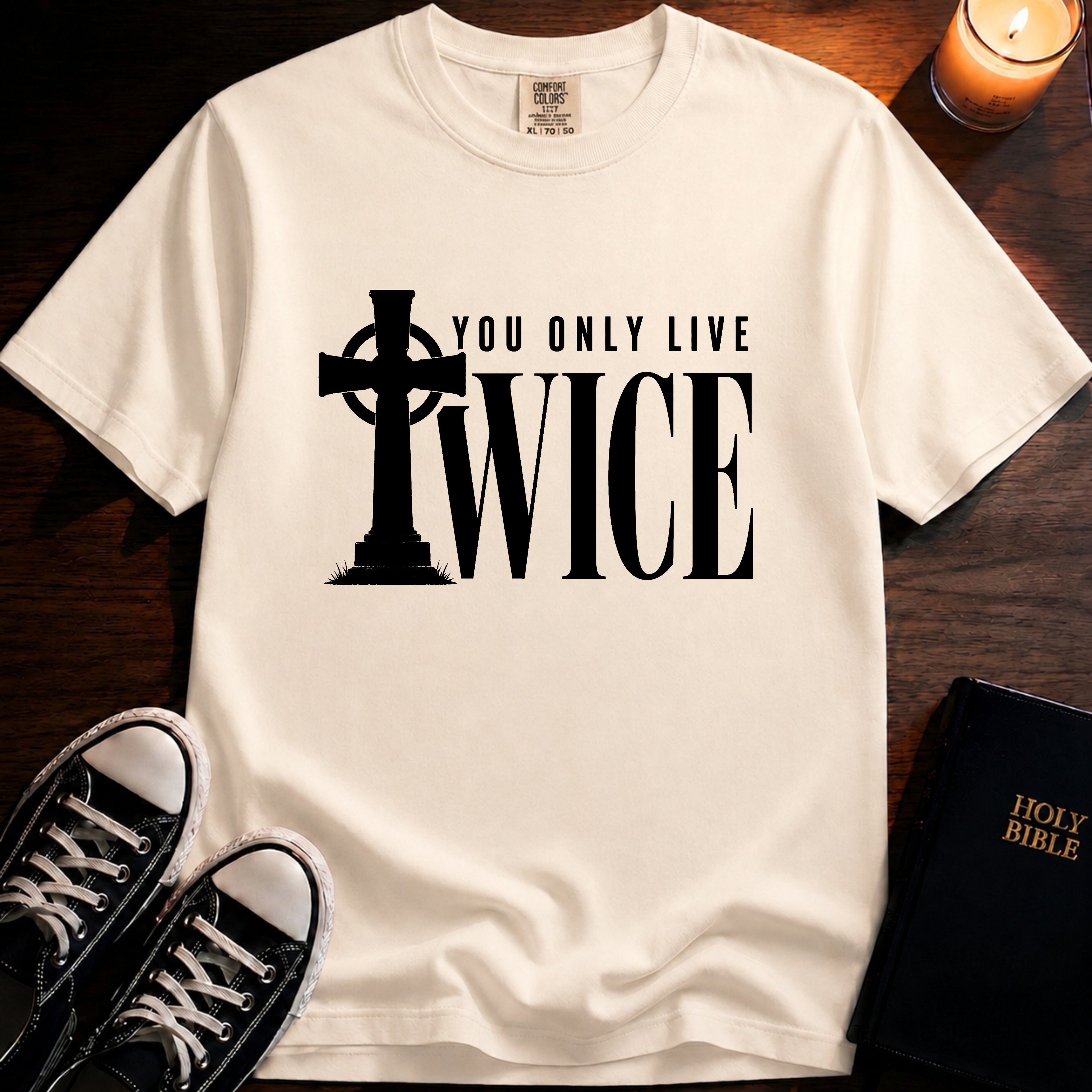 You Only Live Twice Gravestone T-Shirt