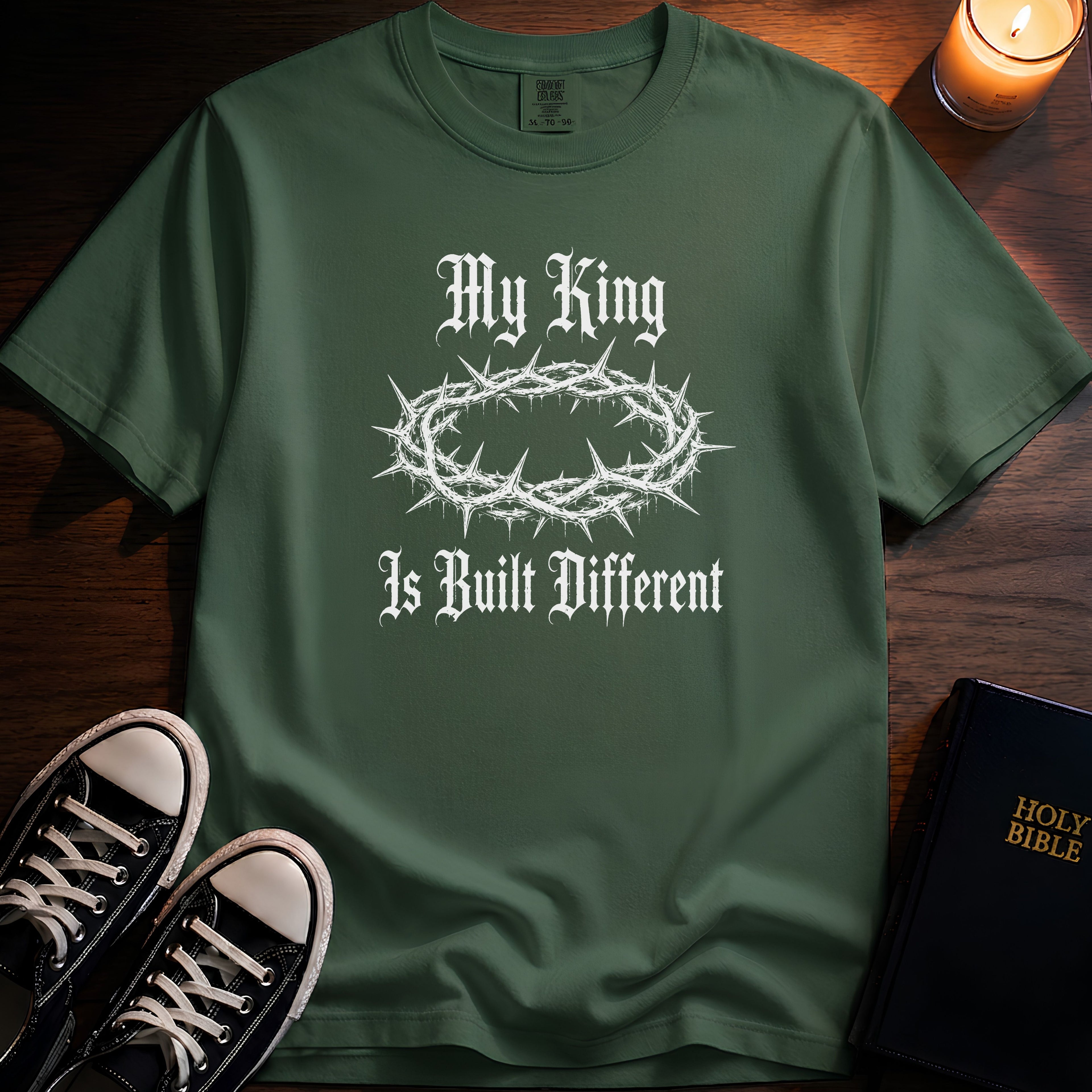 My King Is Built Different T-Shirt