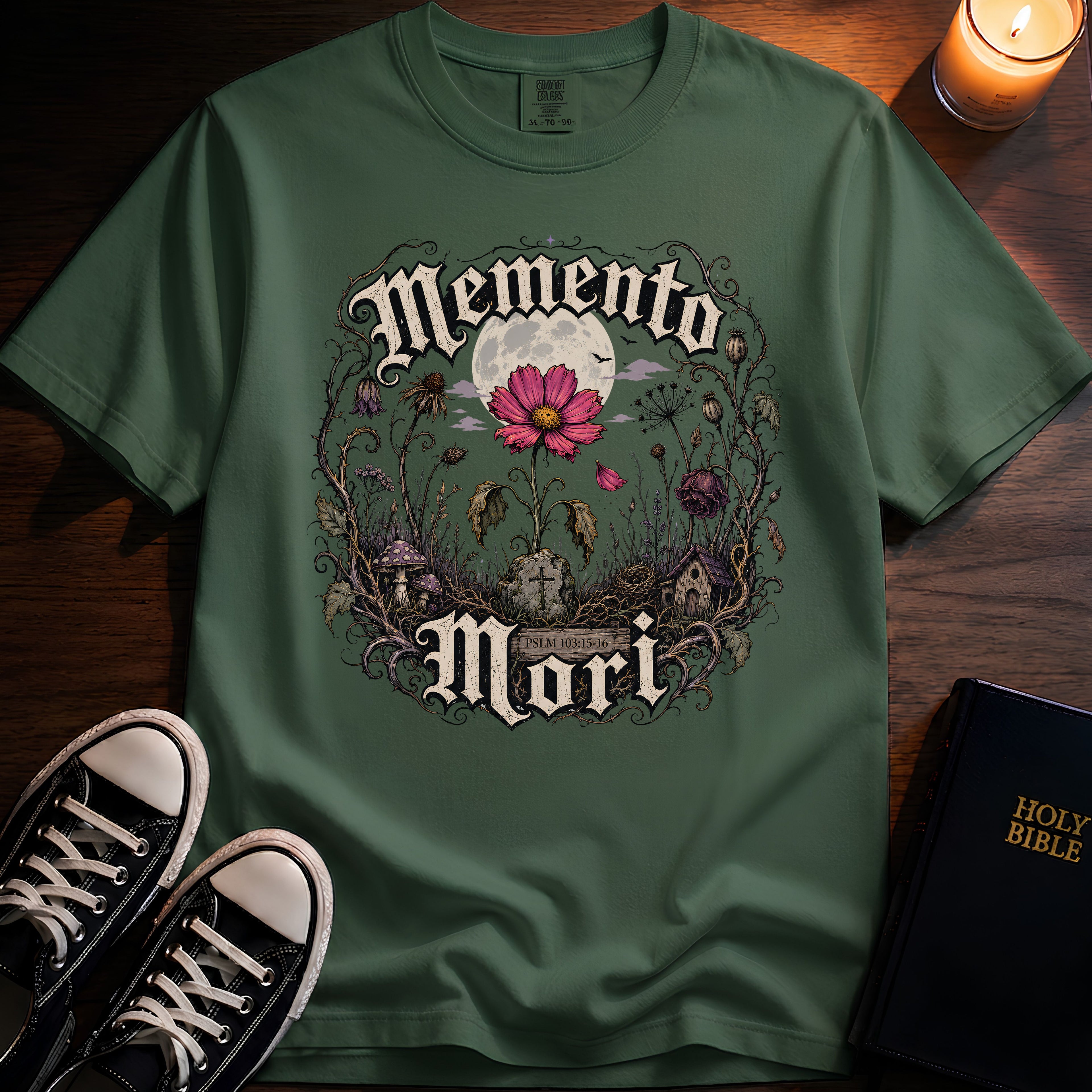 Memento Mori Flower T-Shirt