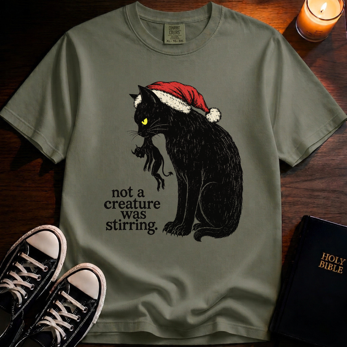 Not A Creature Was Stirring T-Shirt