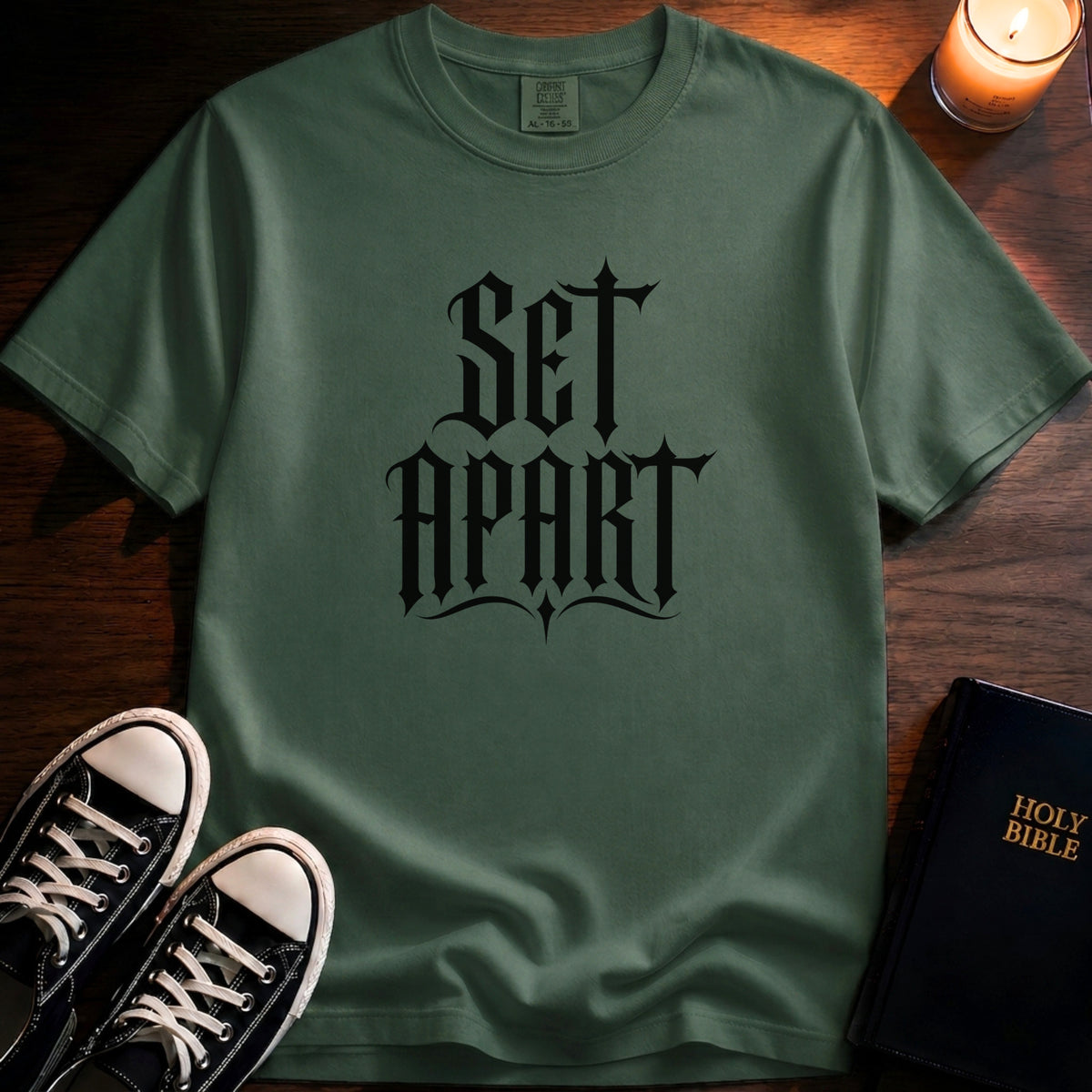 Set Apart Text T-Shirt