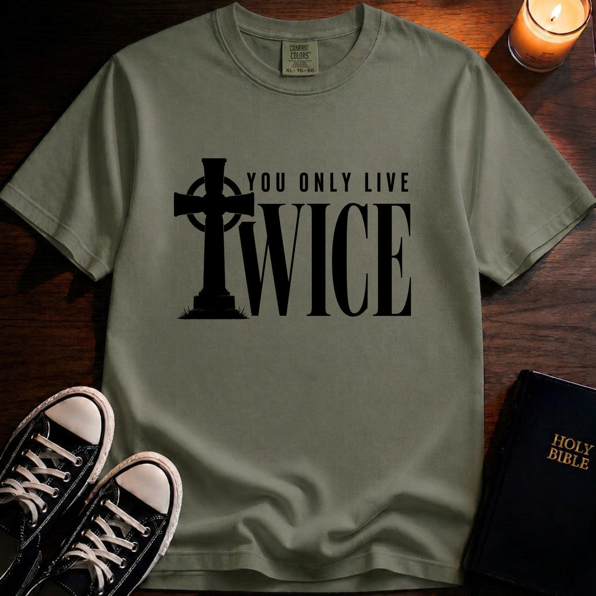 You Only Live Twice Gravestone T-Shirt