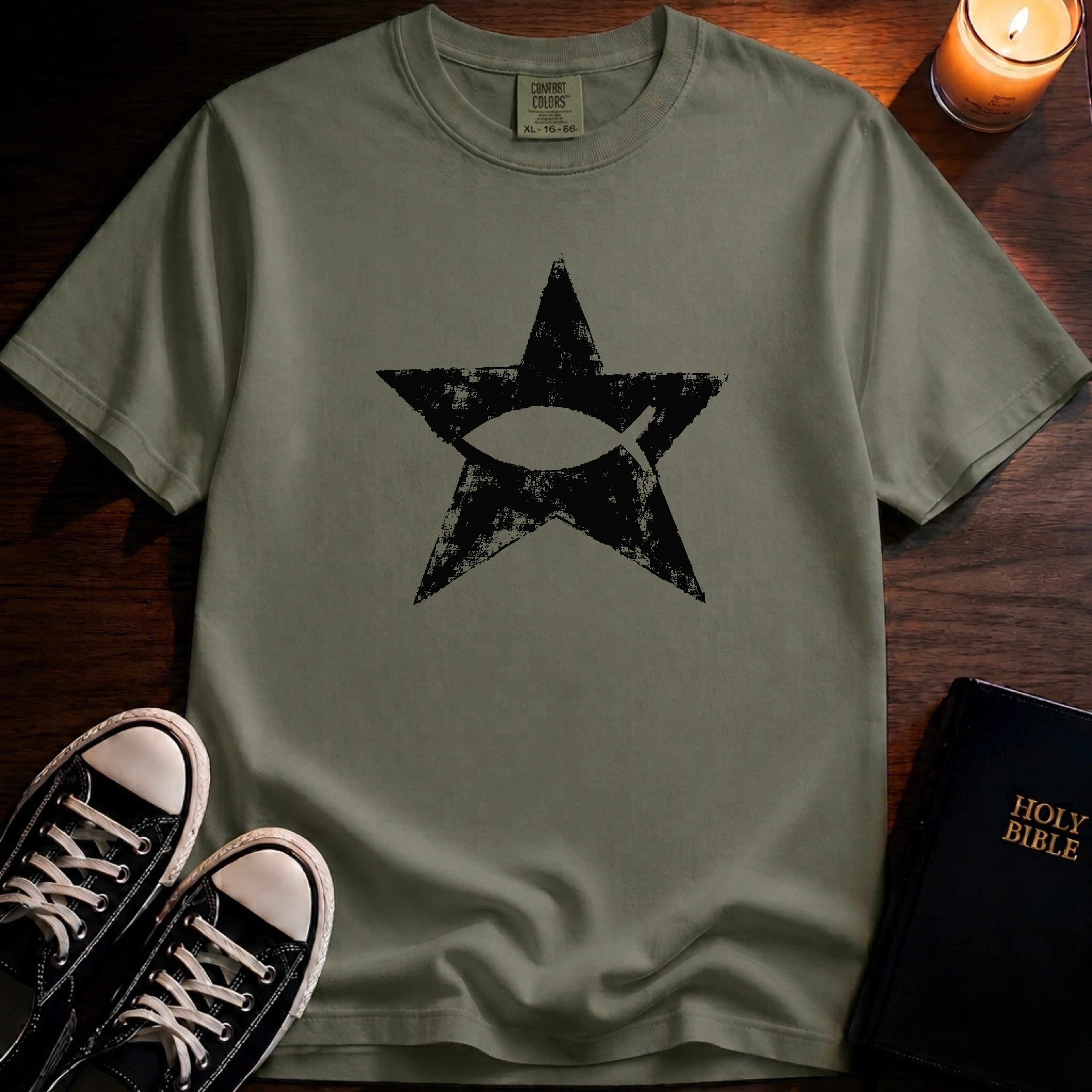 Morning Star & Fish T-Shirt