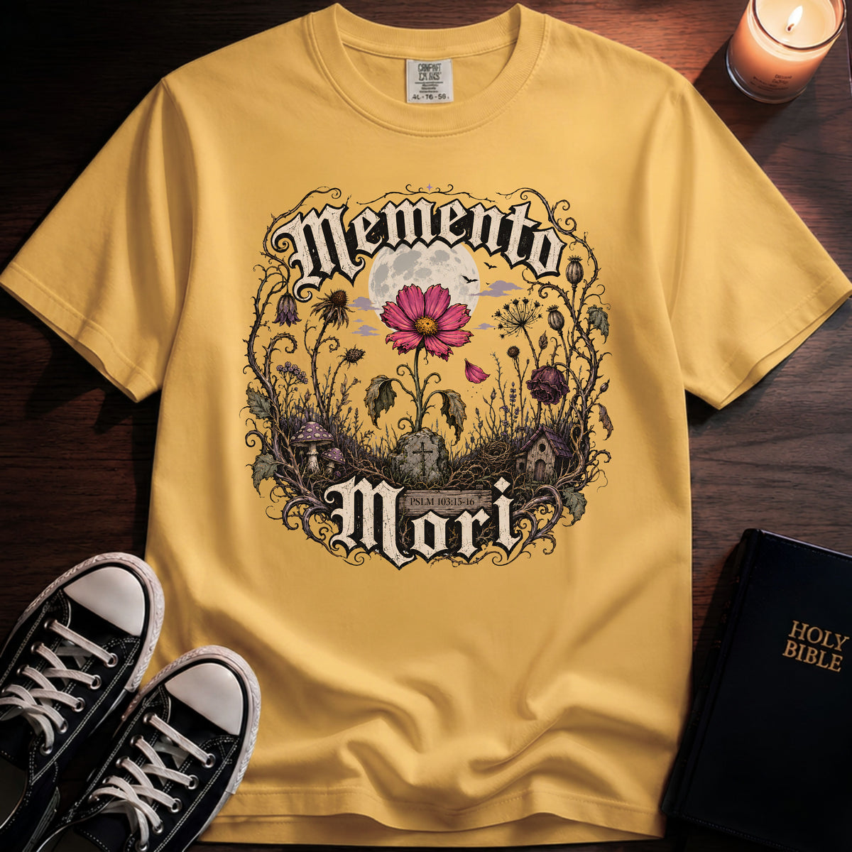 Memento Mori Flower T-Shirt