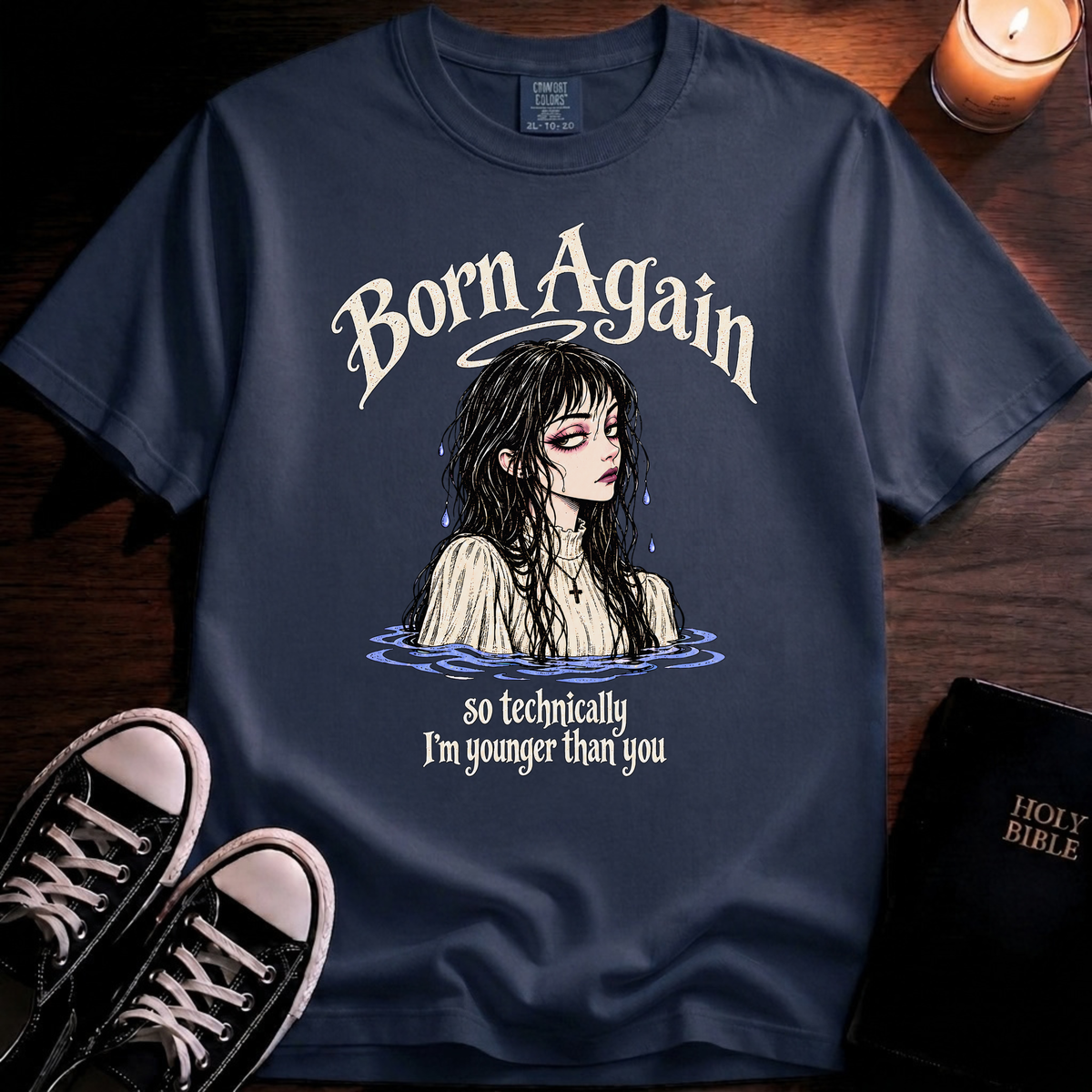 Born Again Technically Younger T-Shirt