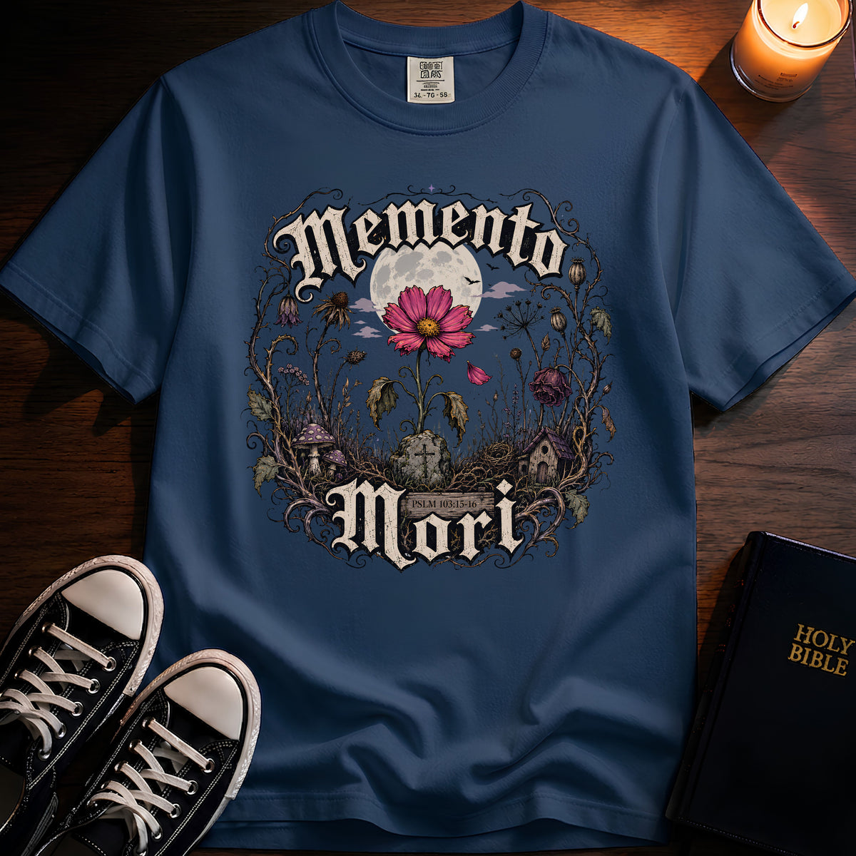 Memento Mori Flower T-Shirt