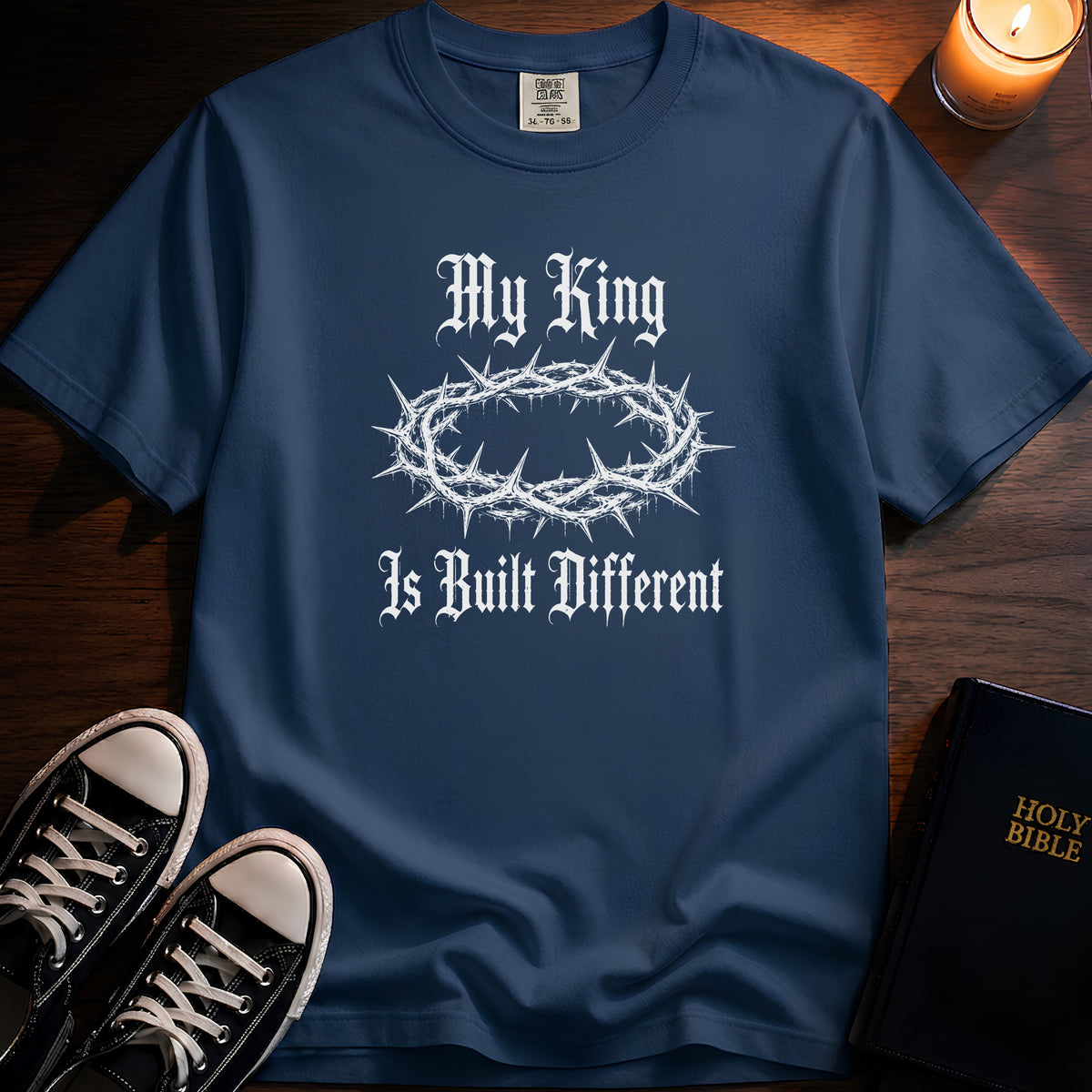My King Is Built Different T-Shirt