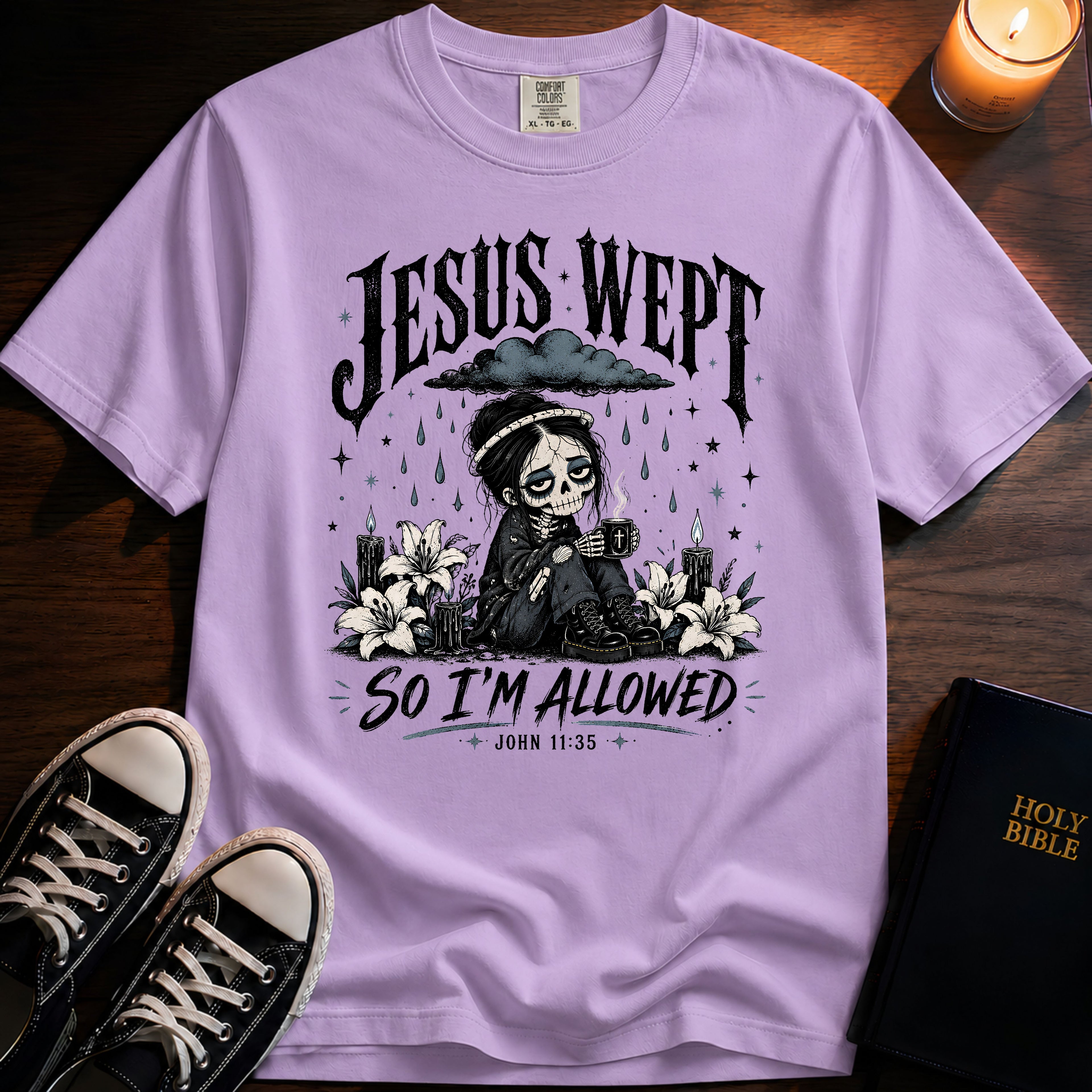 Jesus Wept So I'm Allowed T-Shirt