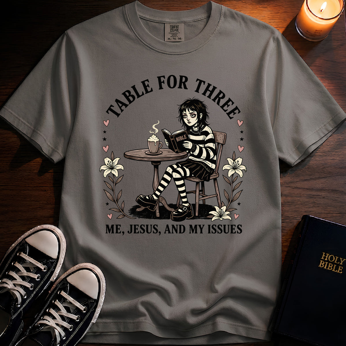 Table For Three T-Shirt