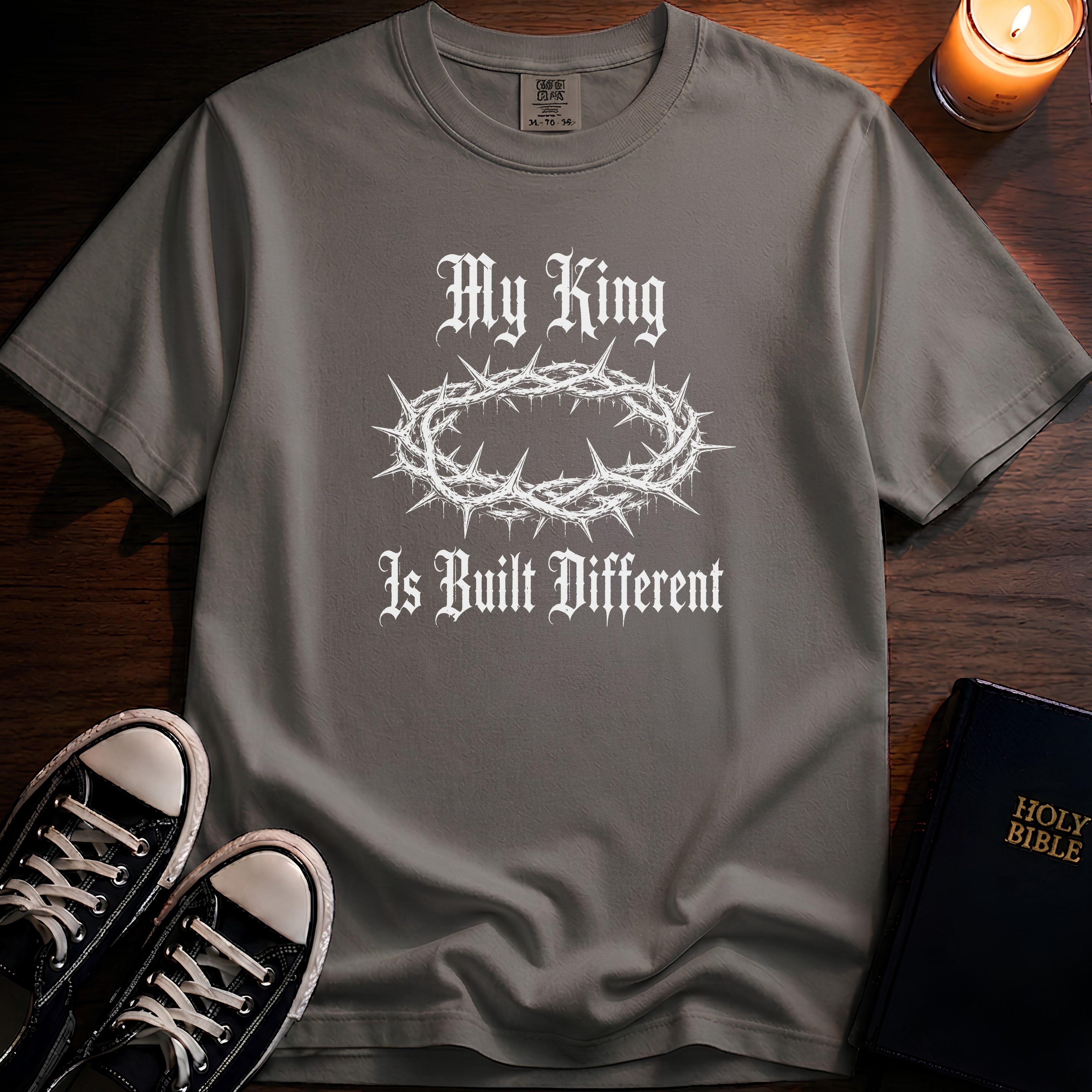 My King Is Built Different T-Shirt